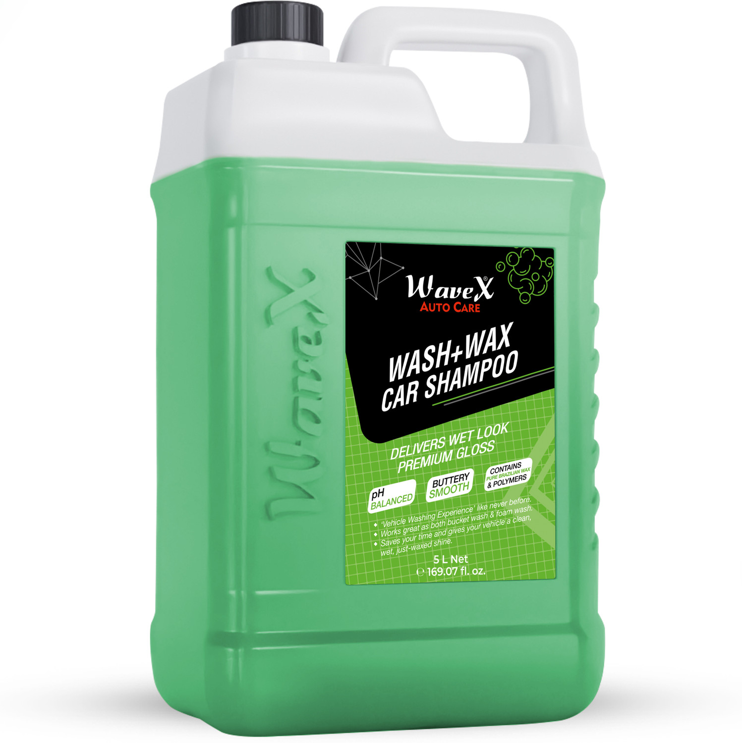 Wavex Wash and Wax Car Shampoo Car Washing Liquid