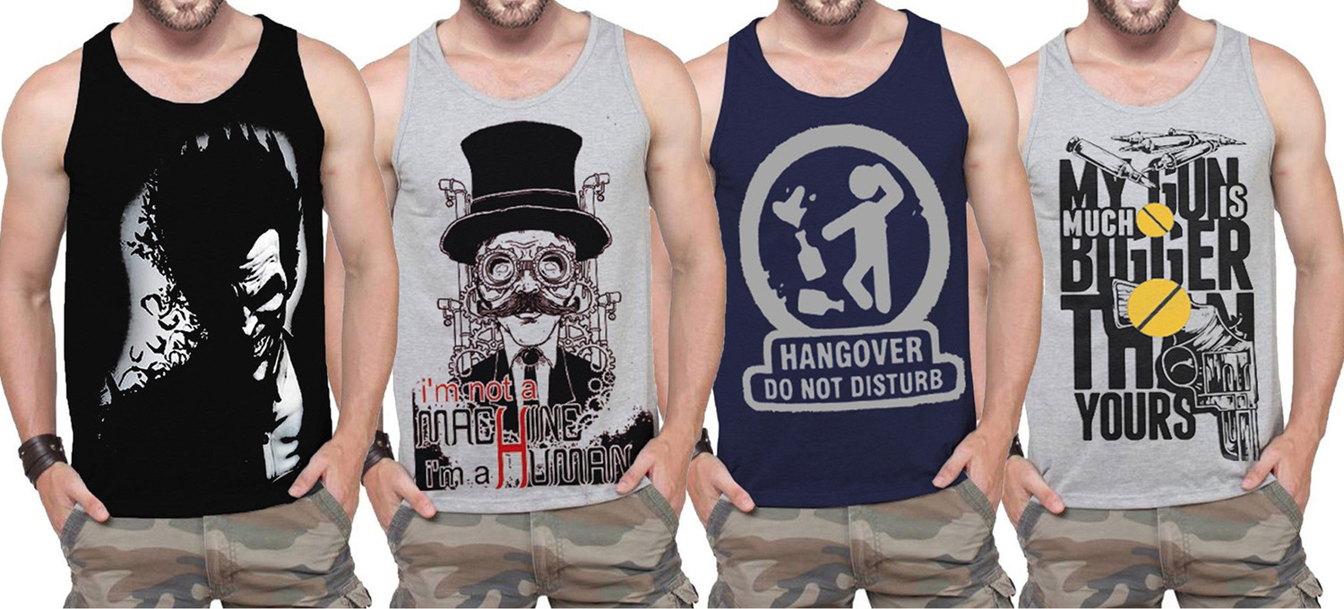 TRIPR Men Vest  (Pack of 4)