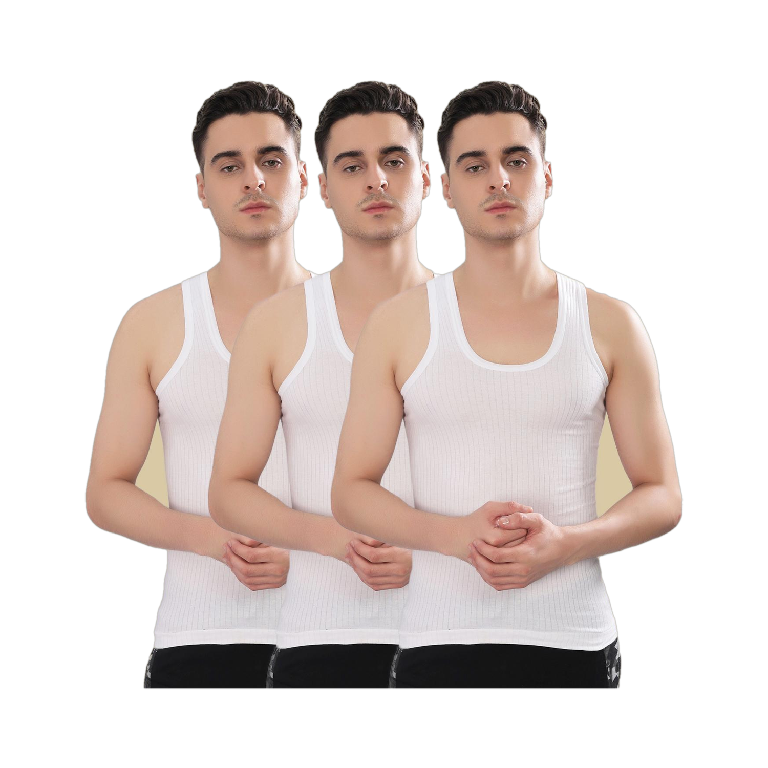 Dollar Bigboss Men Vest  (Pack of 3)