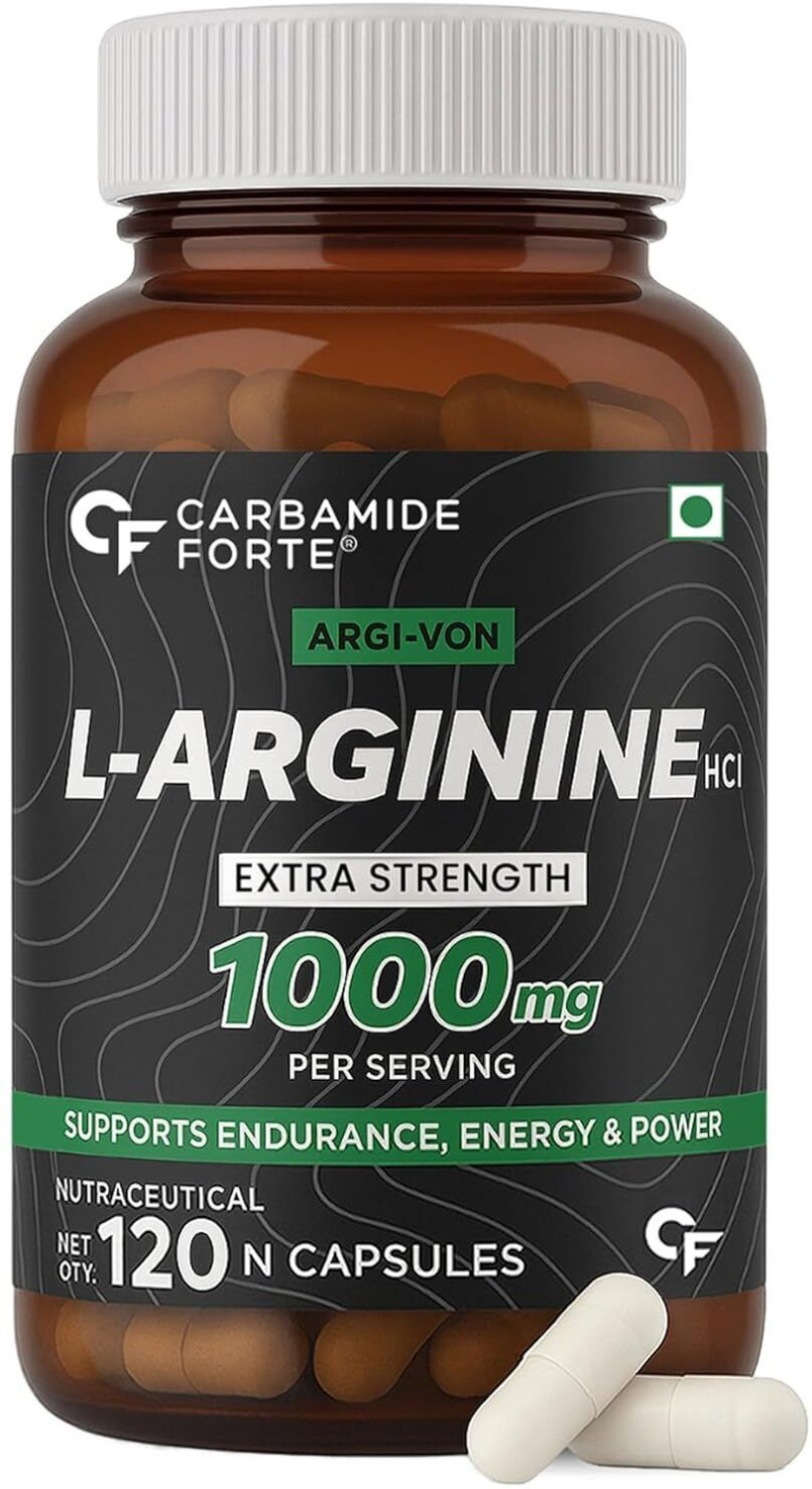 CF L Arginine 1000mg Capsules Per Serving
