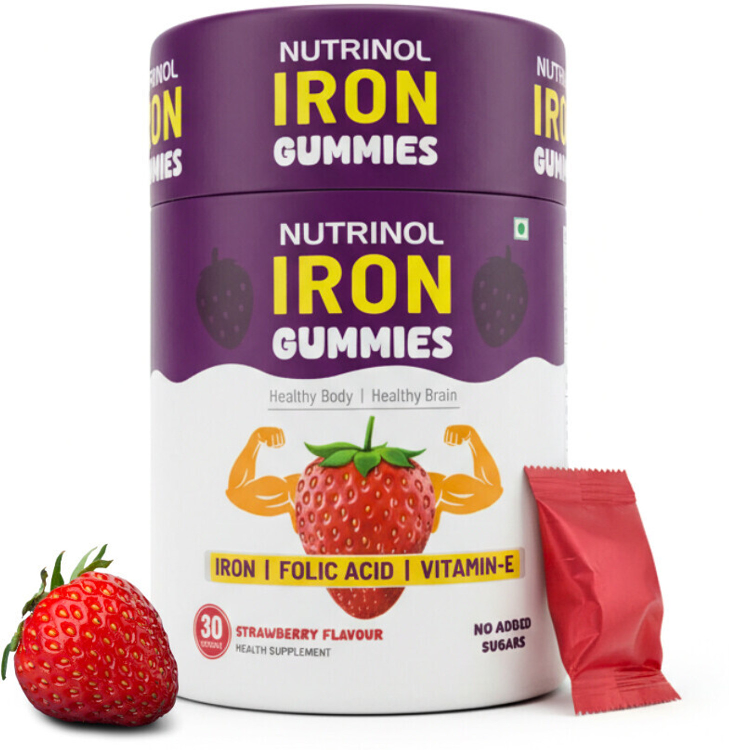 Image of Nutrous Iron Gummies For Both Kids and Adults (SD7)Premium (30 No)