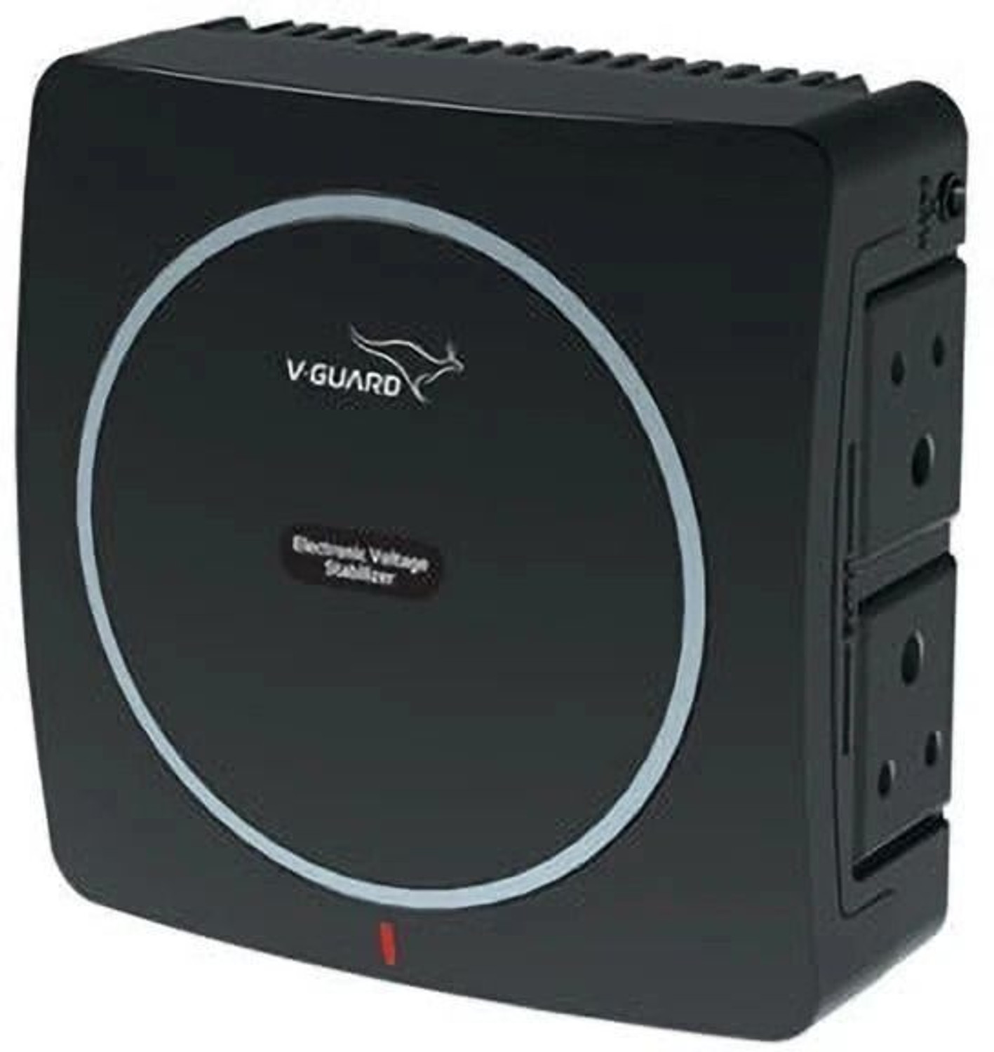 Image of Giomex GMX65TV-B Voltage Stabilizer for LED TV / Smart TV 32'' to 65 Inches + Set Top Box (Black)