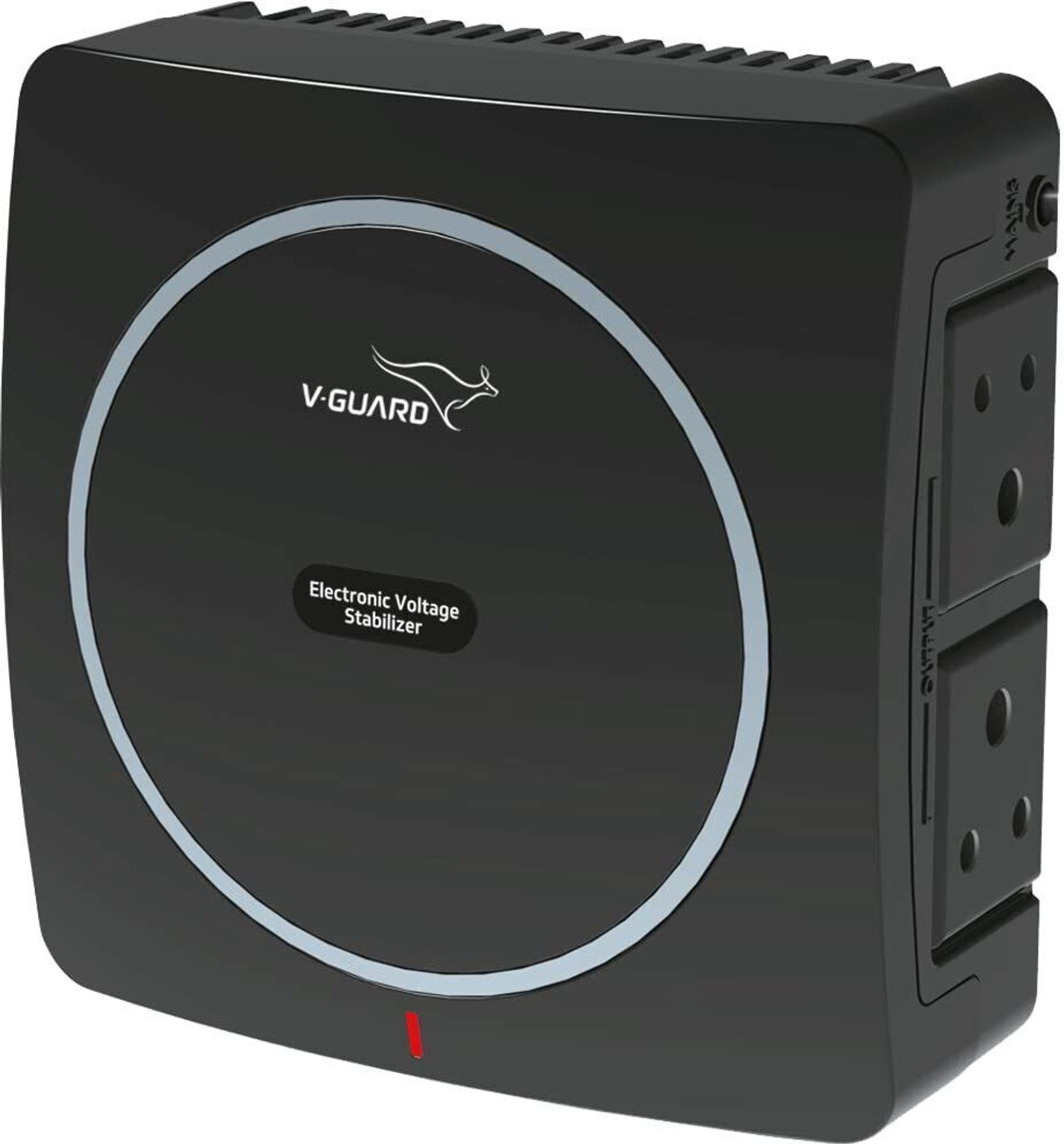 Image of Giomex GMX65TV-B Voltage Stabilizer for LED TV / Smart TV 32'' to 65 Inches + Set Top Box (Black)