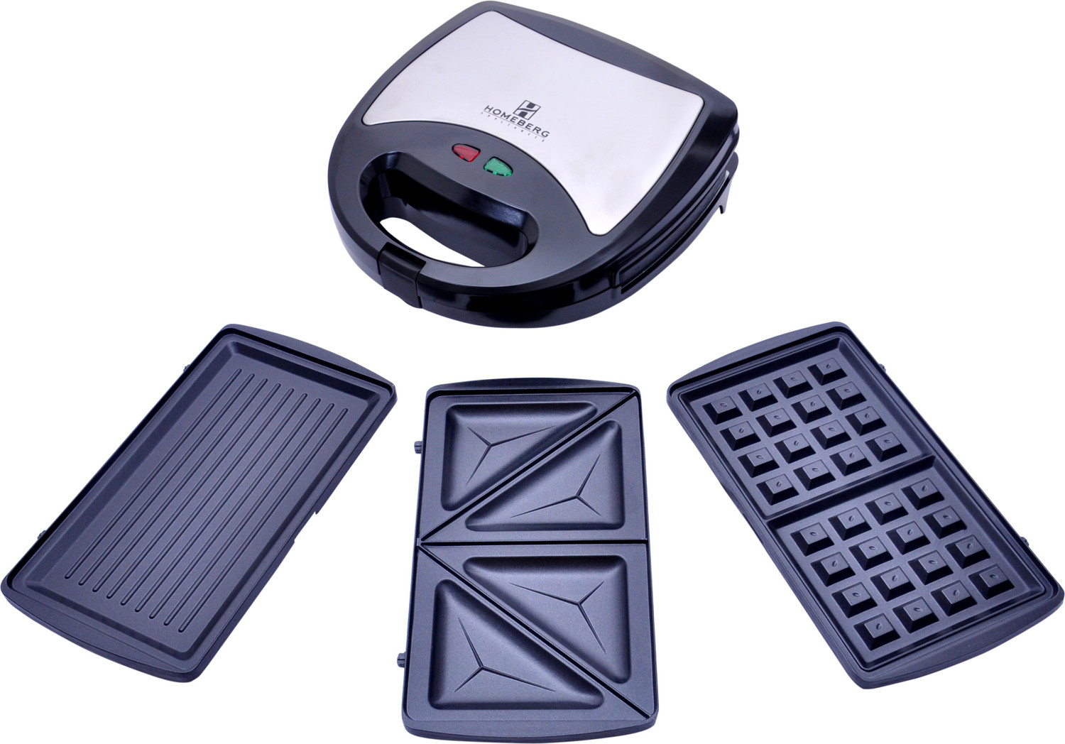 Image of khodal Mini Waffle Maker Portable Electric Non Stick Waffle Iron Round Waffle Maker Waffle Maker