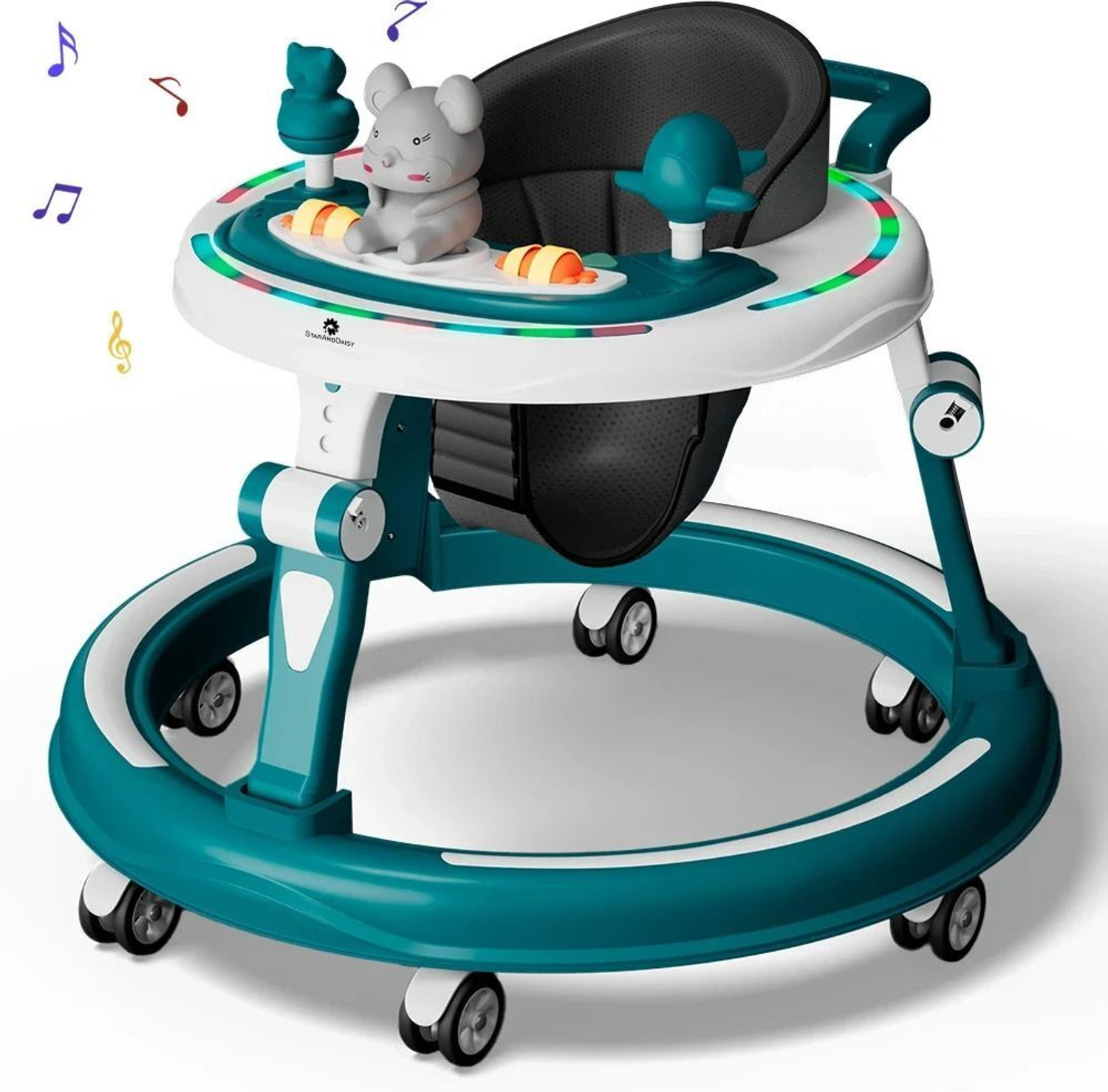 StarAndDaisy Musical Activity Walker With Parent Rod