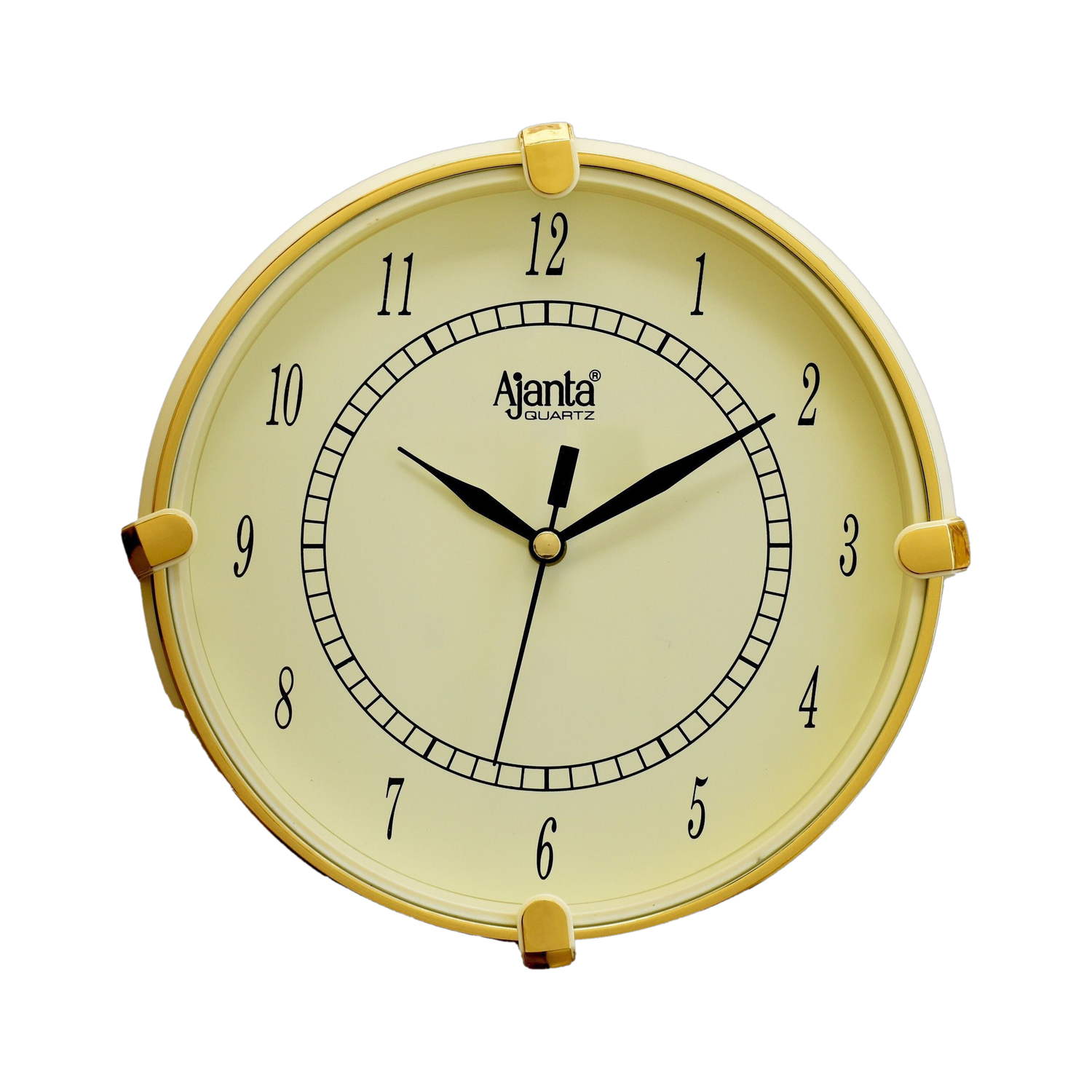 Image of siya trading Analog 25 cm X 25 cm Wall Clock (Multicolor, With Glass, Standard)