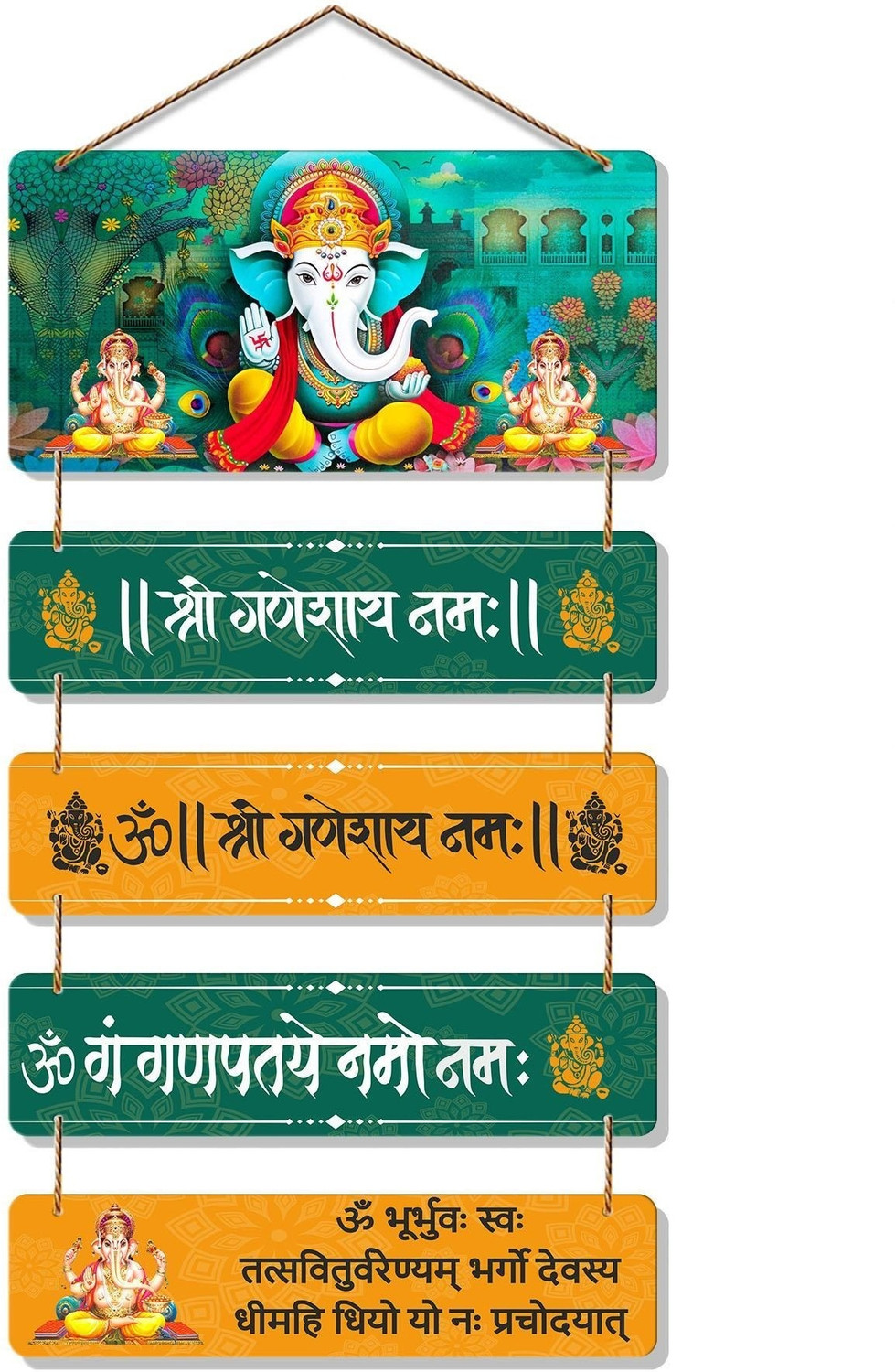 Image of SURIYA ART GOLDEN VASE Pack of 2 (25 cm X 12 cm, GOLDEN)