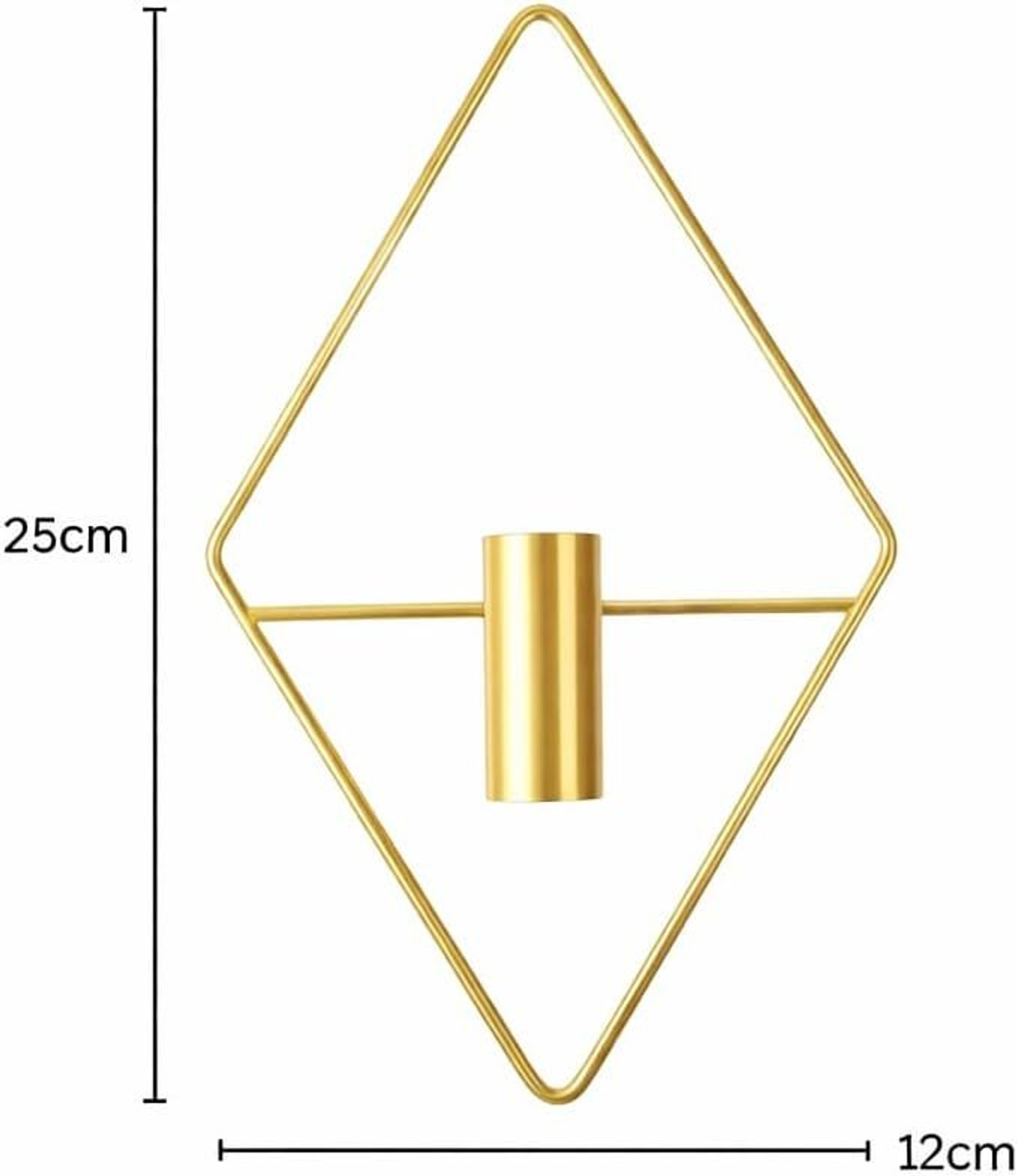 Image of SURIYA ART GOLDEN VASE Pack of 2 (25 cm X 12 cm, GOLDEN)