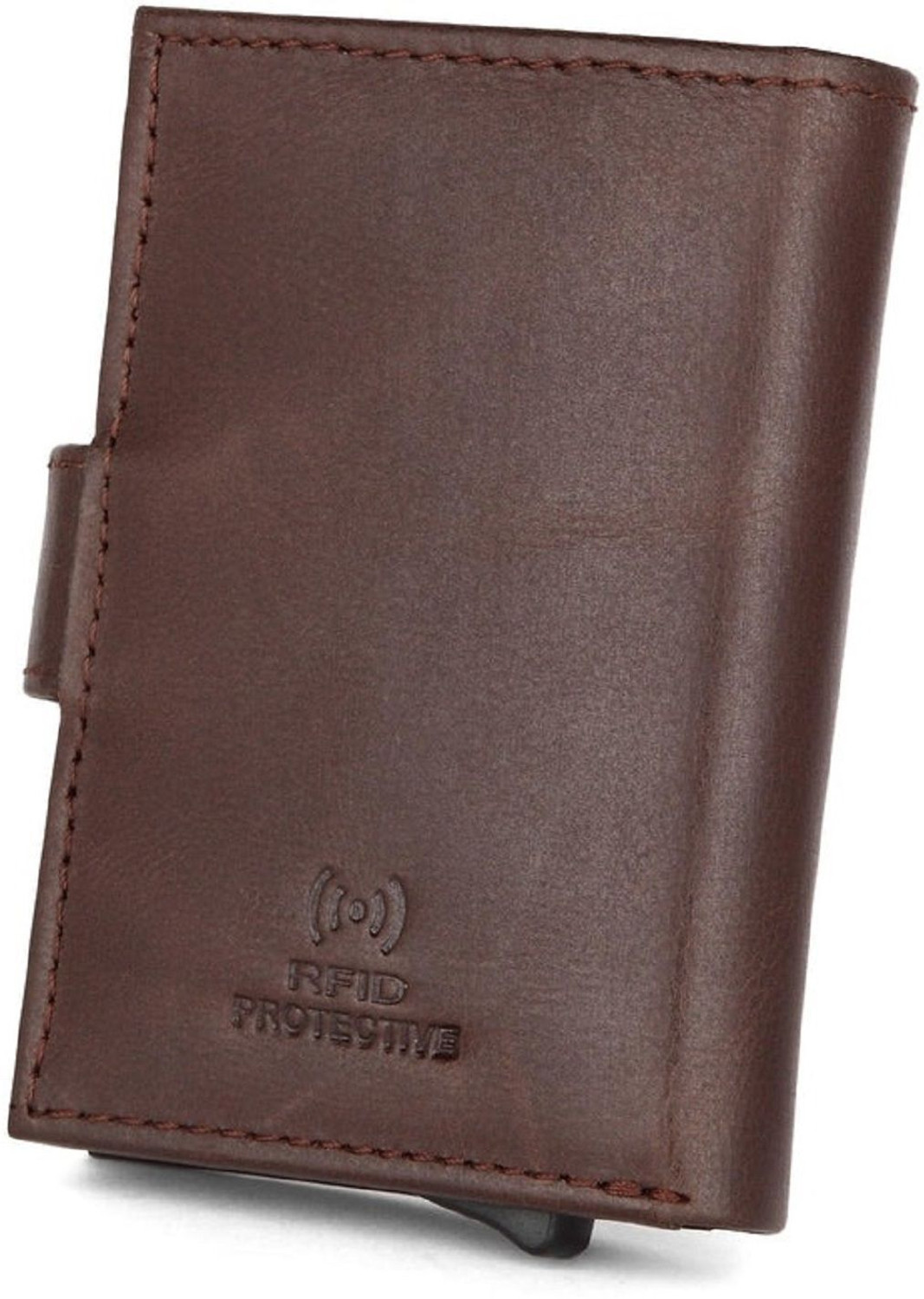 Image of KILLER Men Casual, Formal Brown Artificial Leather RFID Card Holder (11 Card Slots)