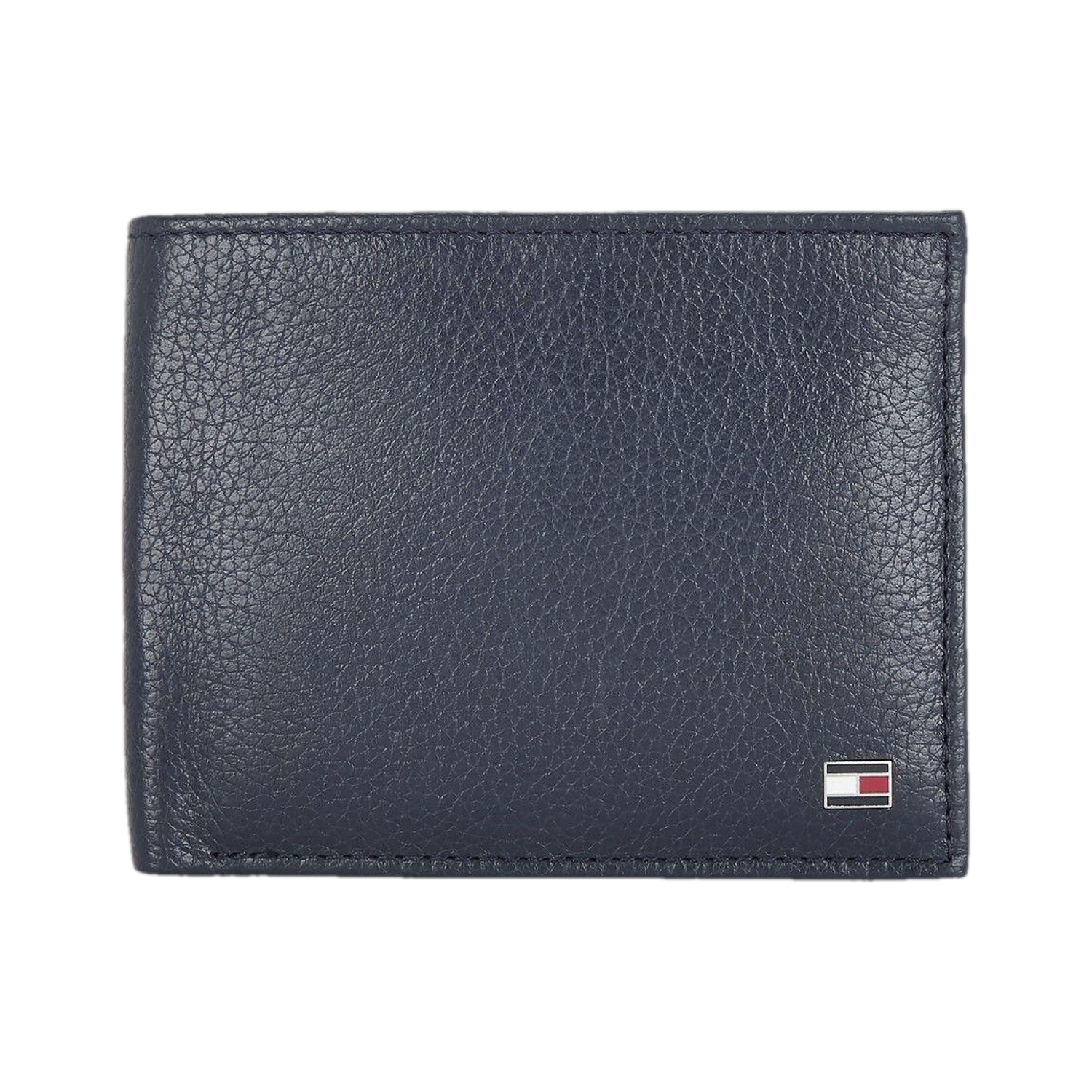Men Formal Blue Genuine Leather Wallet - Regular Size  (4 Card Slots)