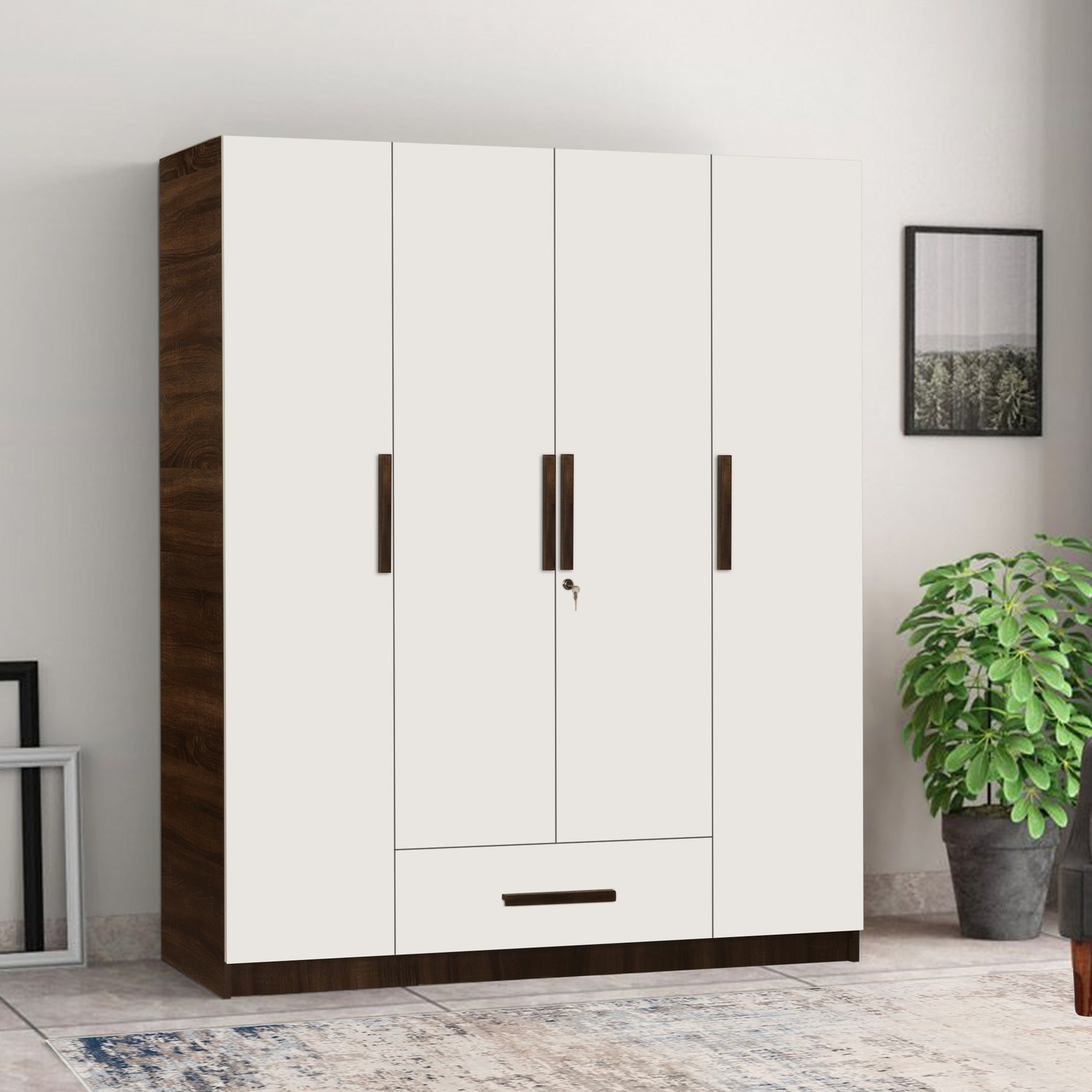 4 door store wardrobe price