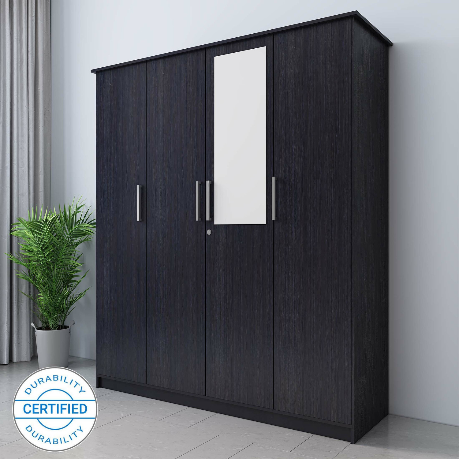 Flipkart 2025 wooden wardrobe