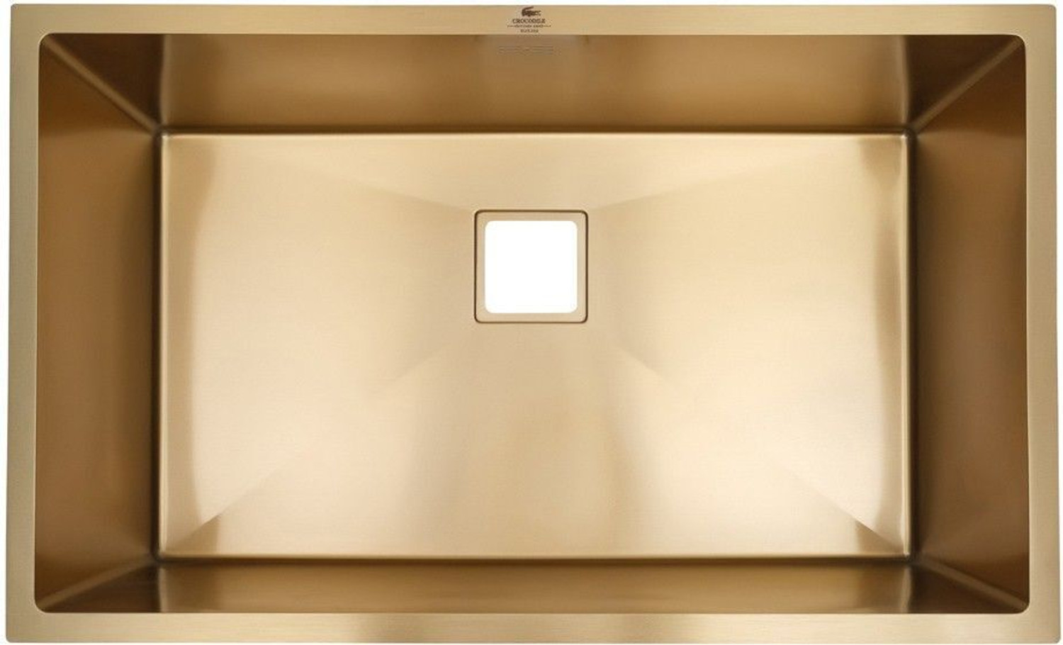 CROCODILE 24" X 18" X 10" 24" X 18" X 10" GOLD Under Counter Basin  (GOLD)