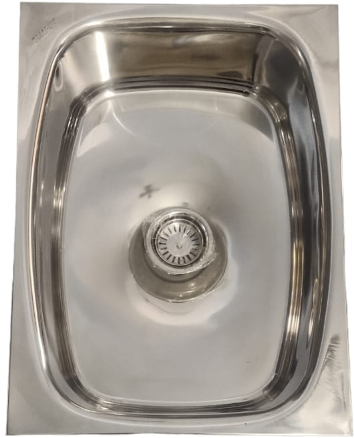Image of HouseX Premium Single bowl sink 18 inchx16 inchx10 inch KS-109 Vessel Sink (Steel)