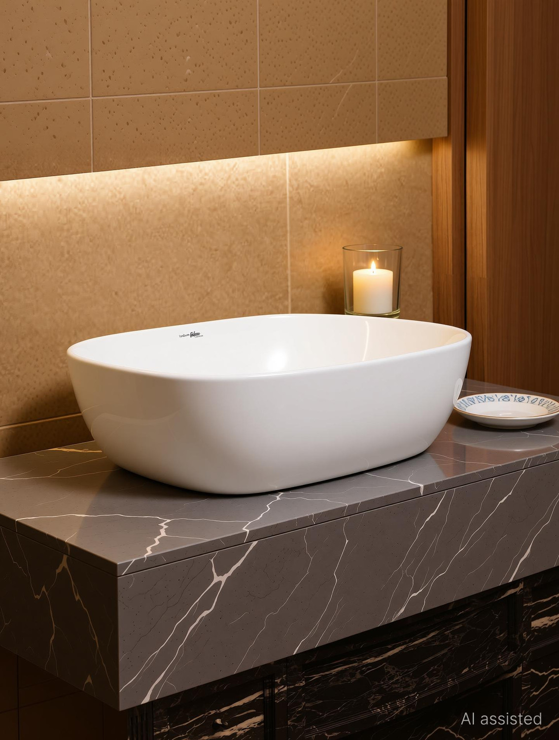 Hindware 9109410SW Table Top Basin