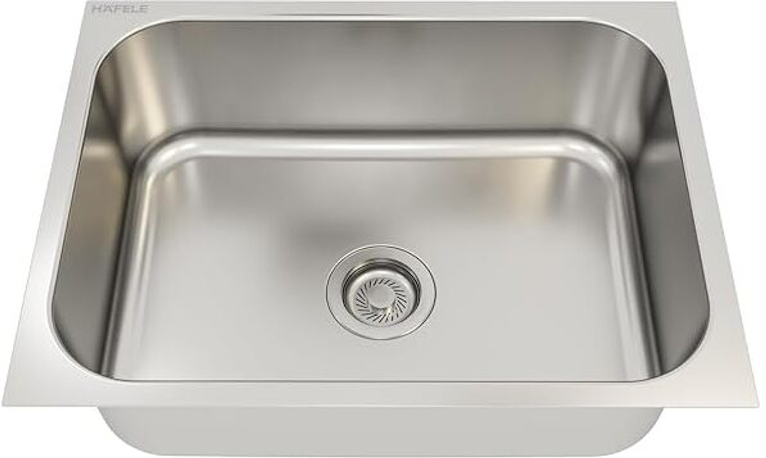 Image of HouseX Premium Single bowl sink 18 inchx16 inchx10 inch KS-109 Vessel Sink (Steel)