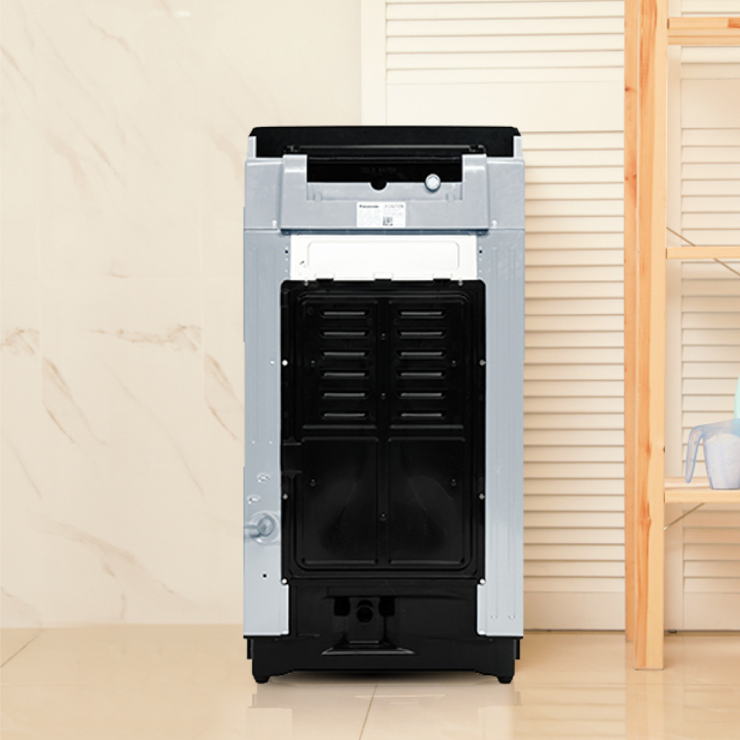 Image of Panasonic 7 kg Wi-Fi Enabled Smart Washing Machine Fully Automatic Top Load Silver