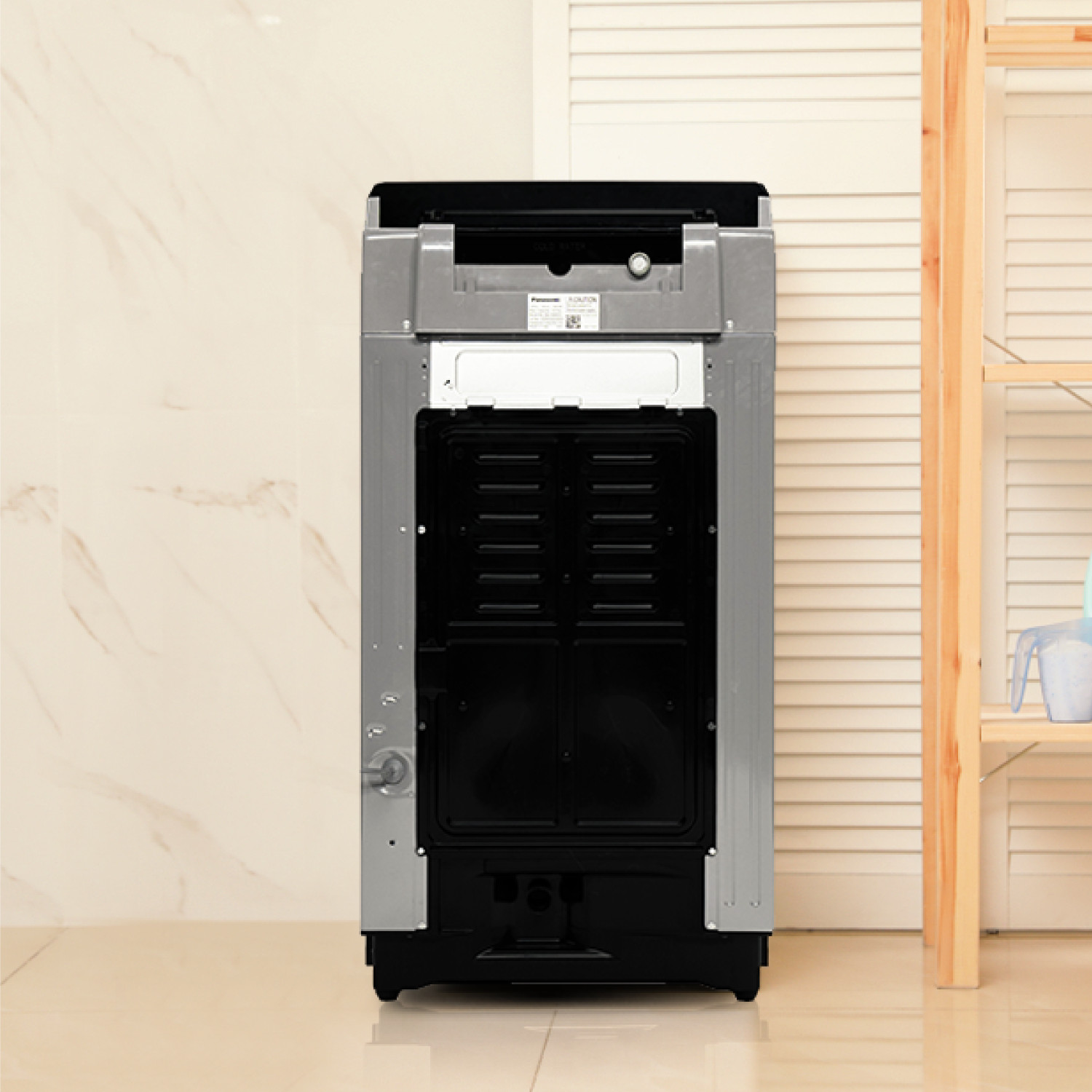 Image of Panasonic 6.5 kg Wi-Fi EnabledSmart Washing Machine Fully Automatic Top Load Grey