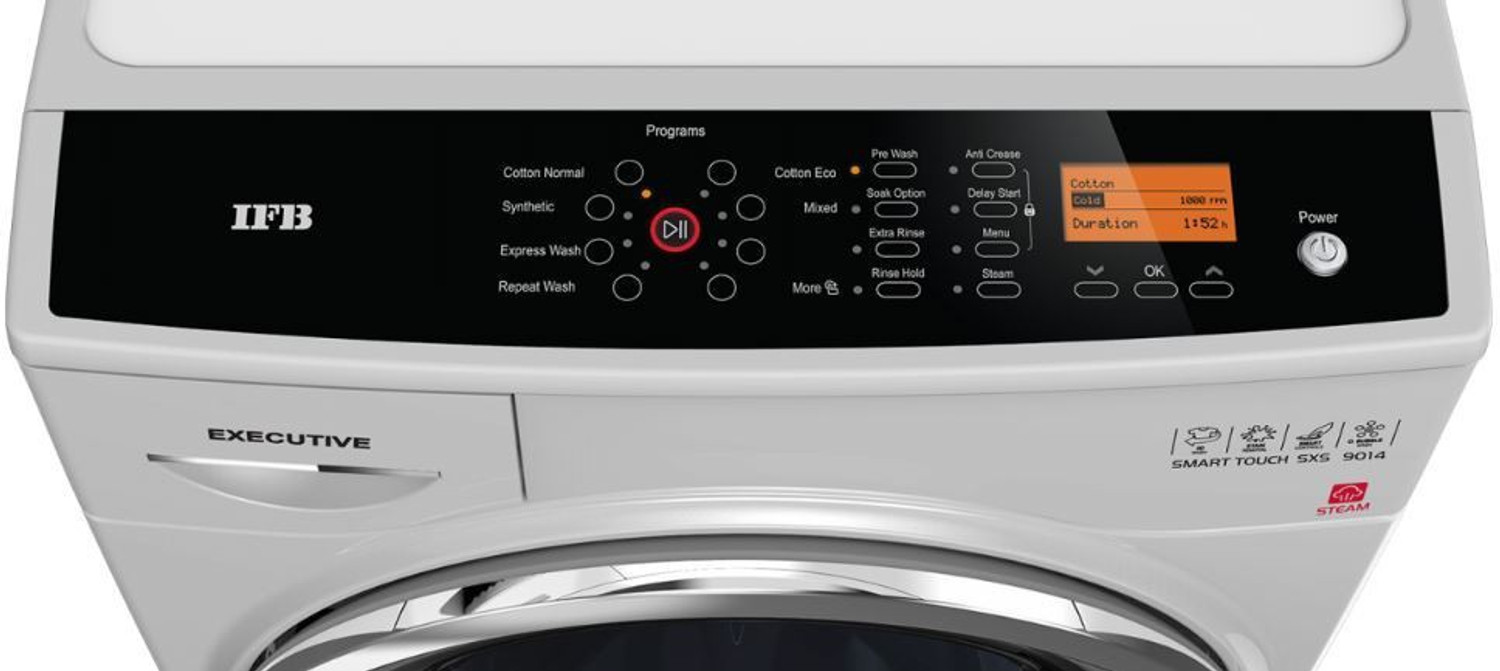 Image of IFB 9 kg Fully Automatic Front Load Washing Machine with In-built Heater Silver