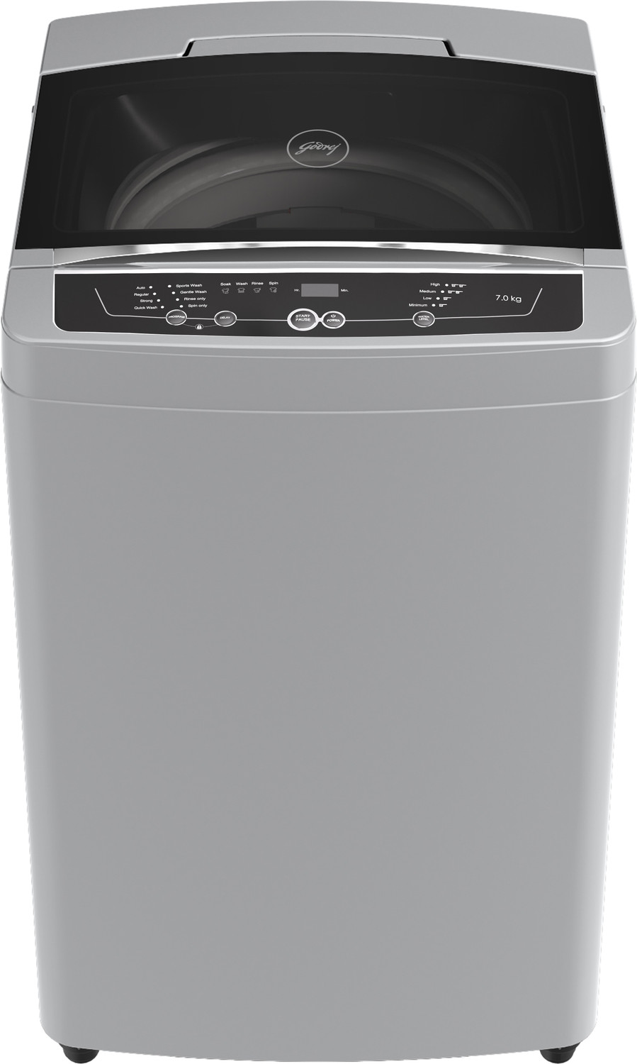 Image of Godrej 7 kg 5 Star With Tidal Wash Technology Washing Machine Fully Automatic Top Load Grey