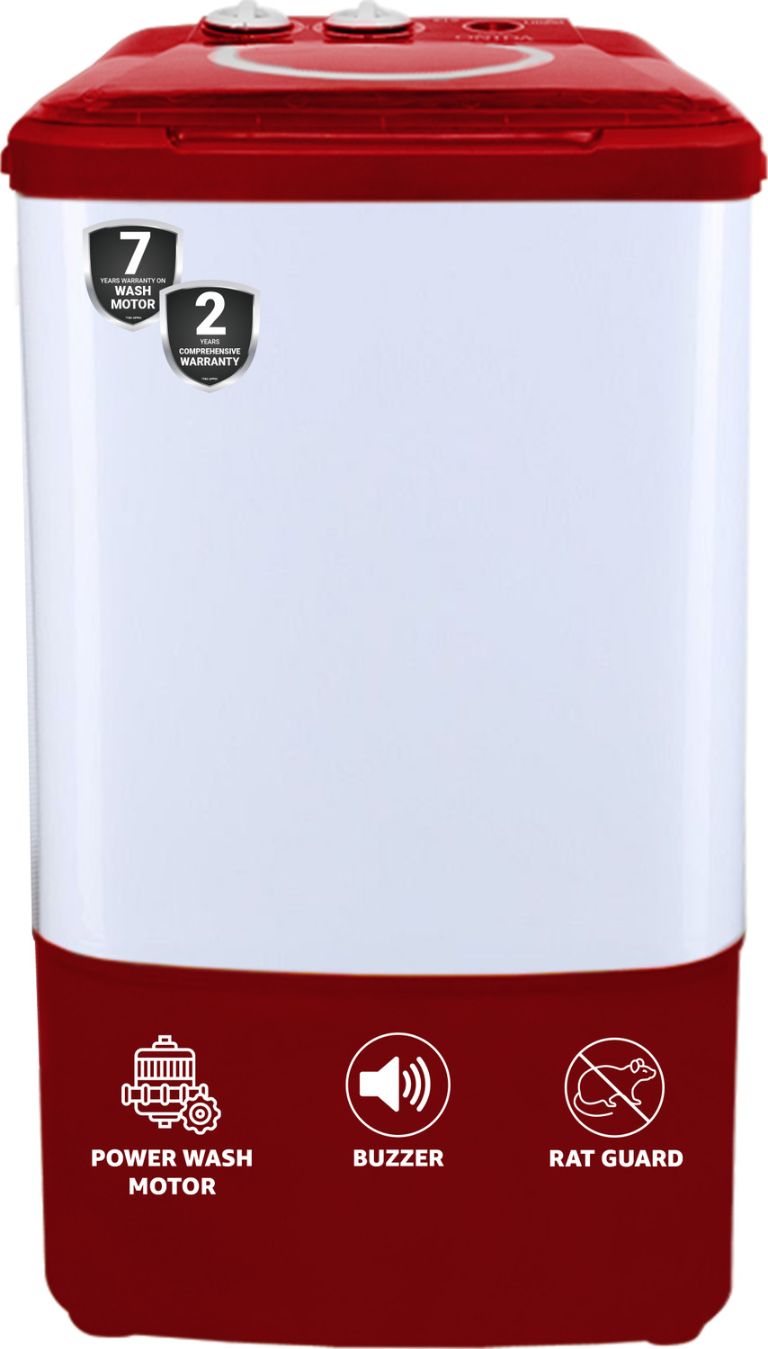 ONIDA 7 kg Washer only White, Maroon