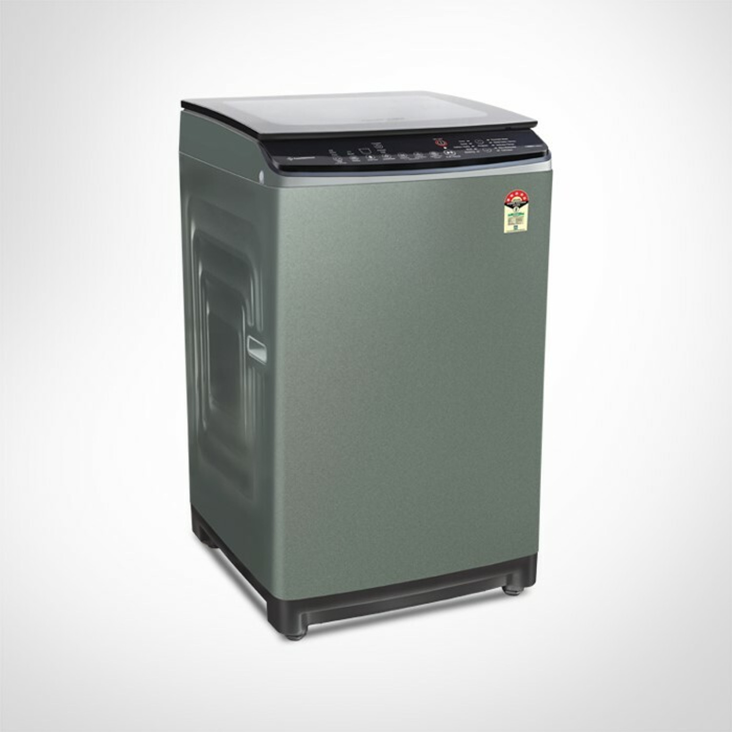 Image of Voltas Beko by A Tata Product 8 kg Eco Wash and Fountain Wash Fully Automatic Top Load Washing Machine Black, Grey