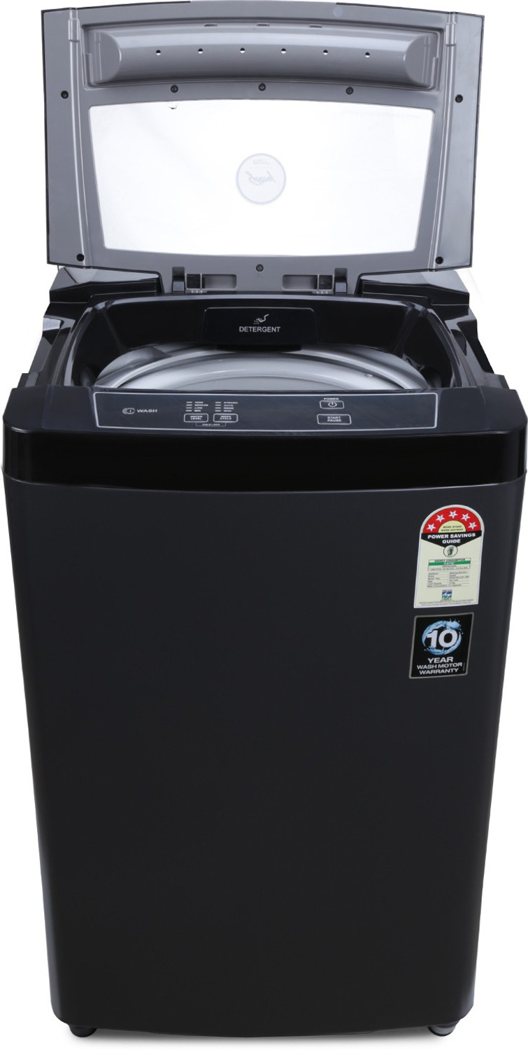 Image of Godrej 7 kg 5 Star with i-Wash technology Washing Machine Fully Automatic Top Load Black, Grey