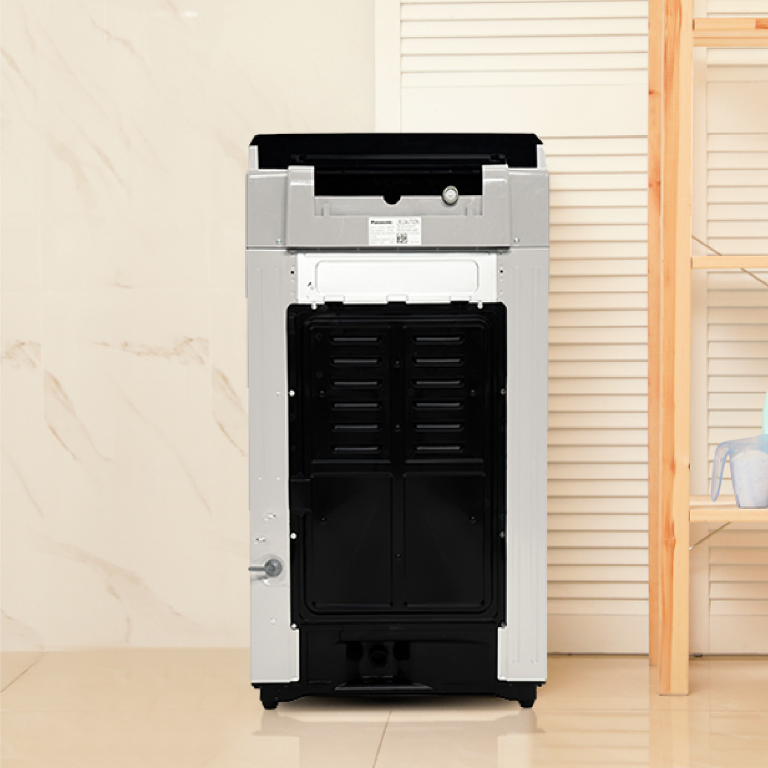 Image of Panasonic 7 kg Wi-Fi EnabledSmart Washing Machine Fully Automatic Top Load with In-built Heater Silver