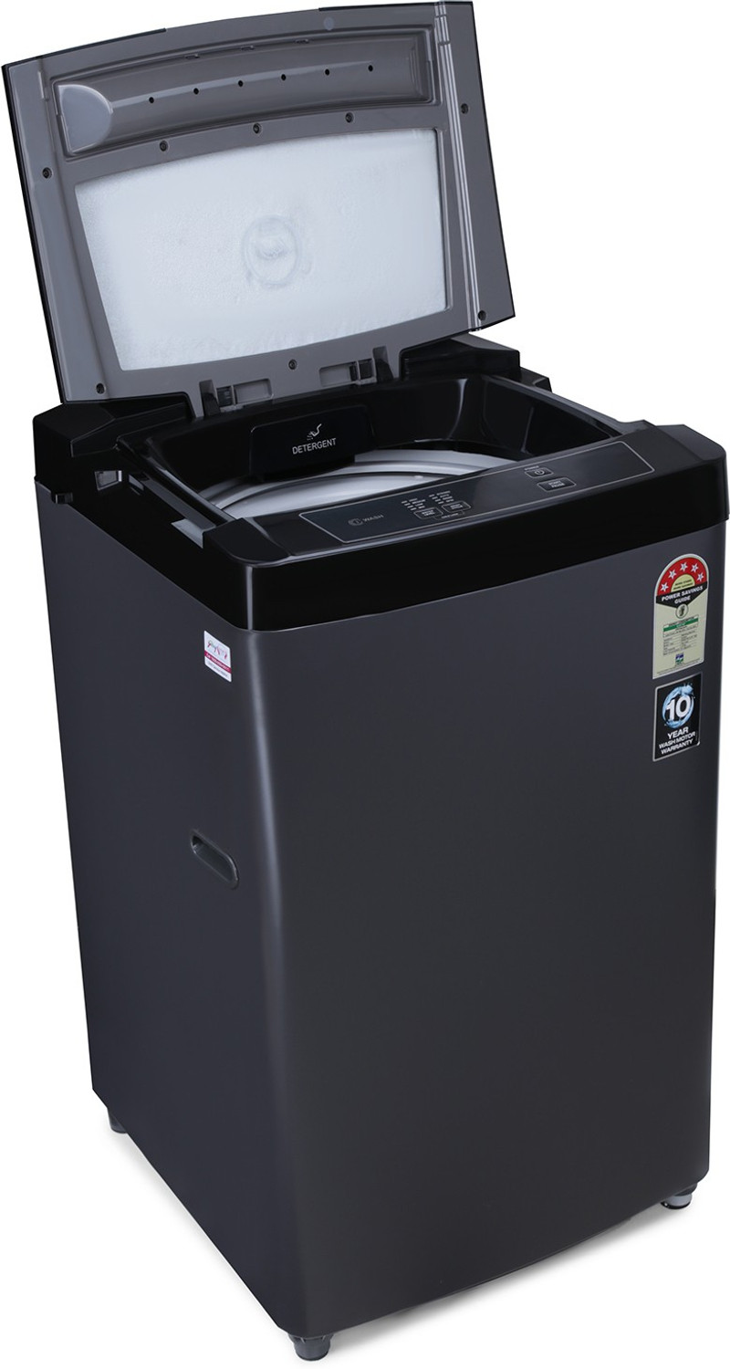 Image of Godrej 7 kg 5 Star with i-Wash technology Washing Machine Fully Automatic Top Load Black, Grey