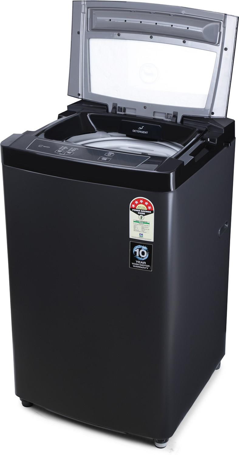 Image of Godrej 7 kg 5 Star with i-Wash technology Washing Machine Fully Automatic Top Load Black, Grey
