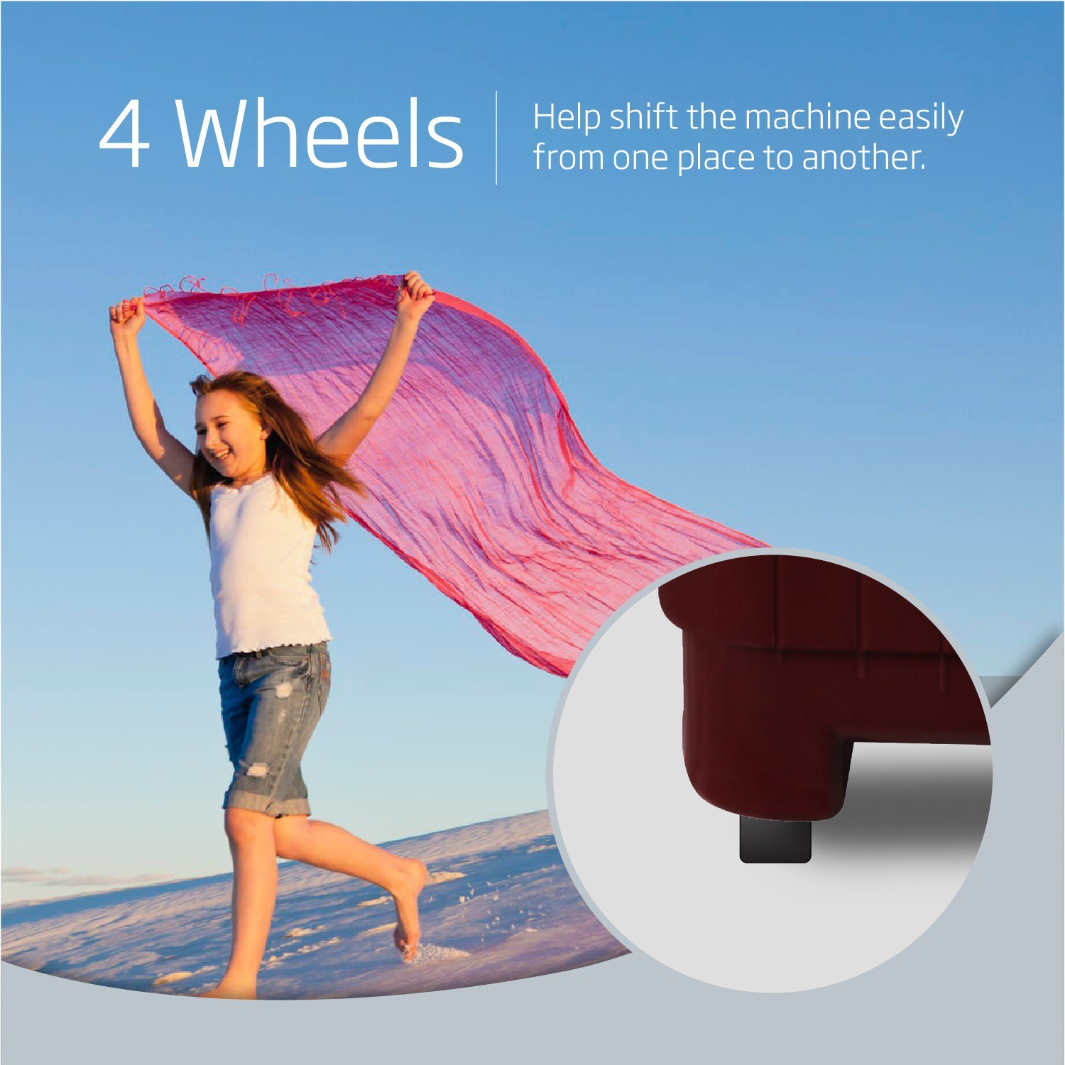 Image of Voltas Beko by A Tata Product 8 kg with Fast Dry, Double Waterfall, 5 Wing Pulsator Semi Automatic Top Load Washing Machine Blue, White