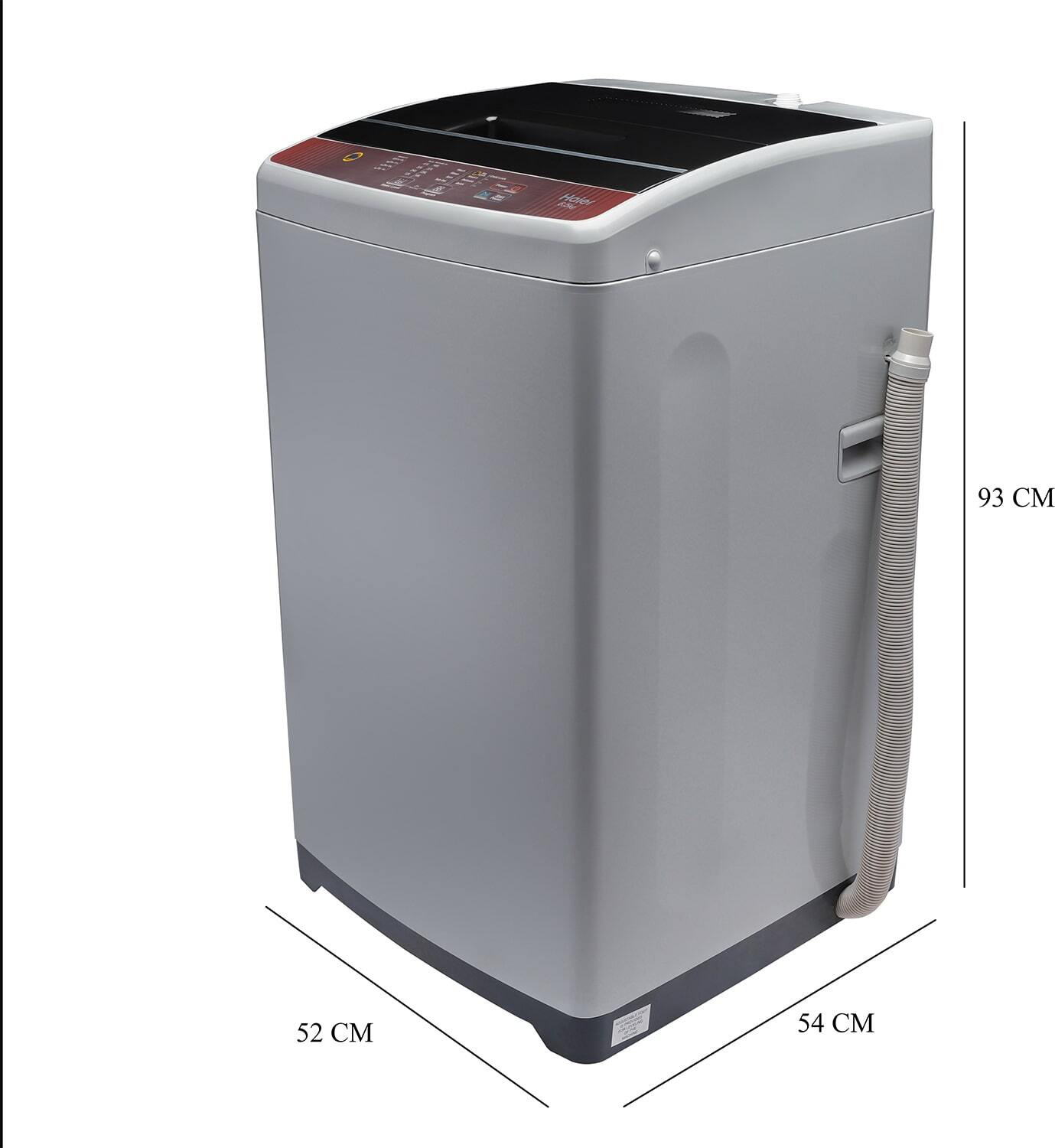 Image of Haier 6.5 kg Balance Clean Pulsator, Custom Wash Cycles with 15 Mins Quick Wash, Magic Filter Fully Automatic Top Load Washing Machine Brown, Grey