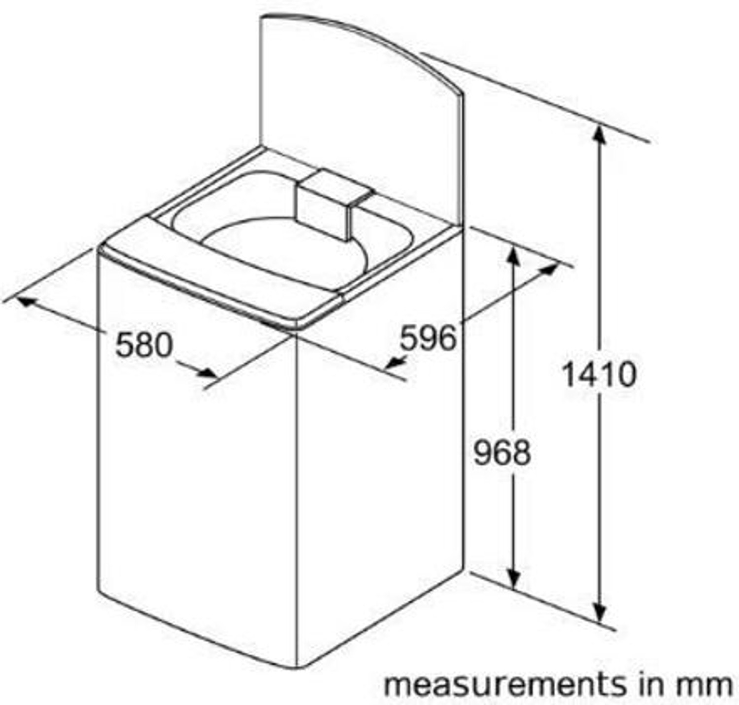 Image of BOSCH 7.5 kg Fully Automatic Top Load Washing Machine Silver