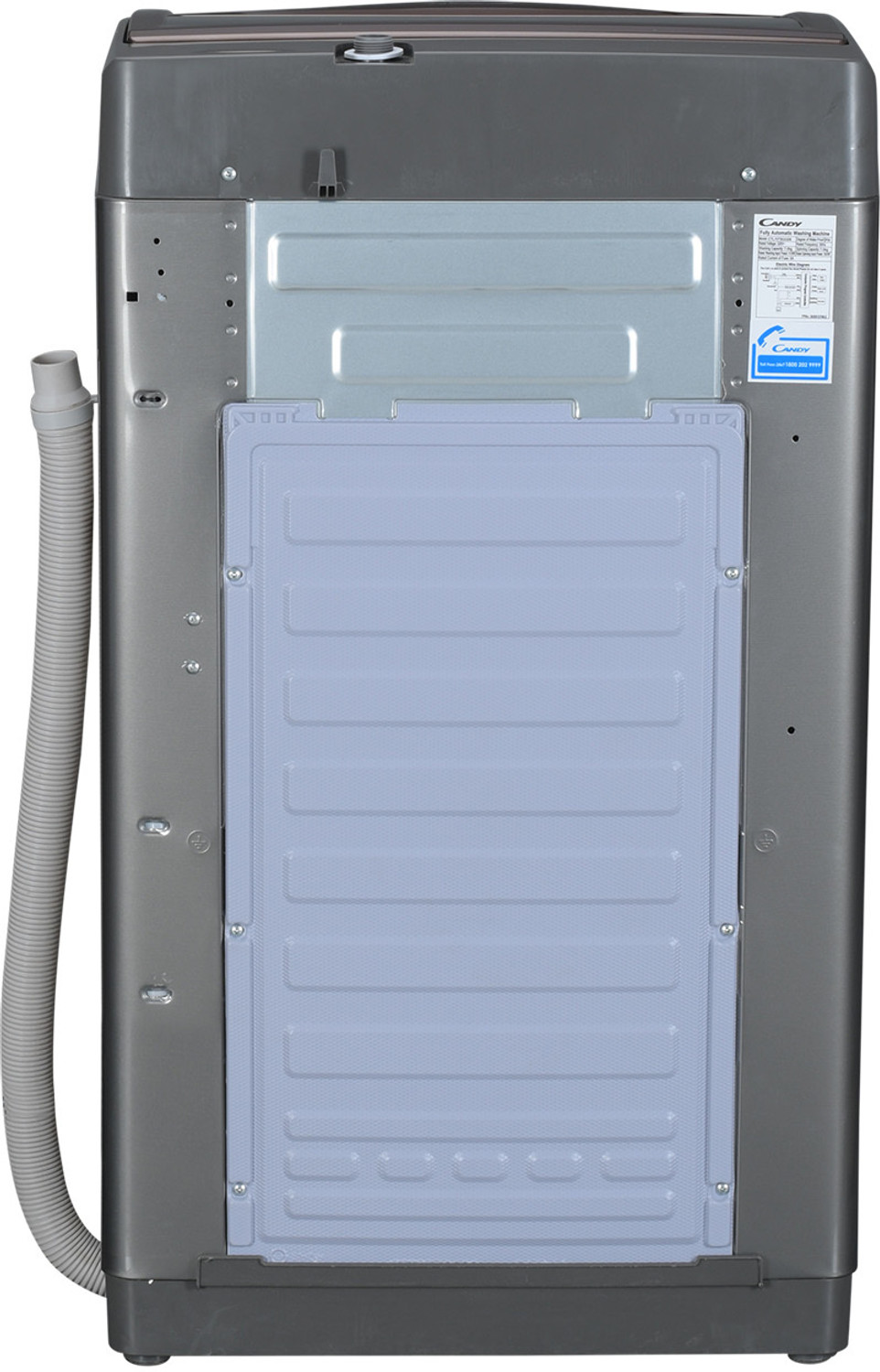 Image of CANDY 7 kg Fully Automatic Top Load Washing Machine Grey