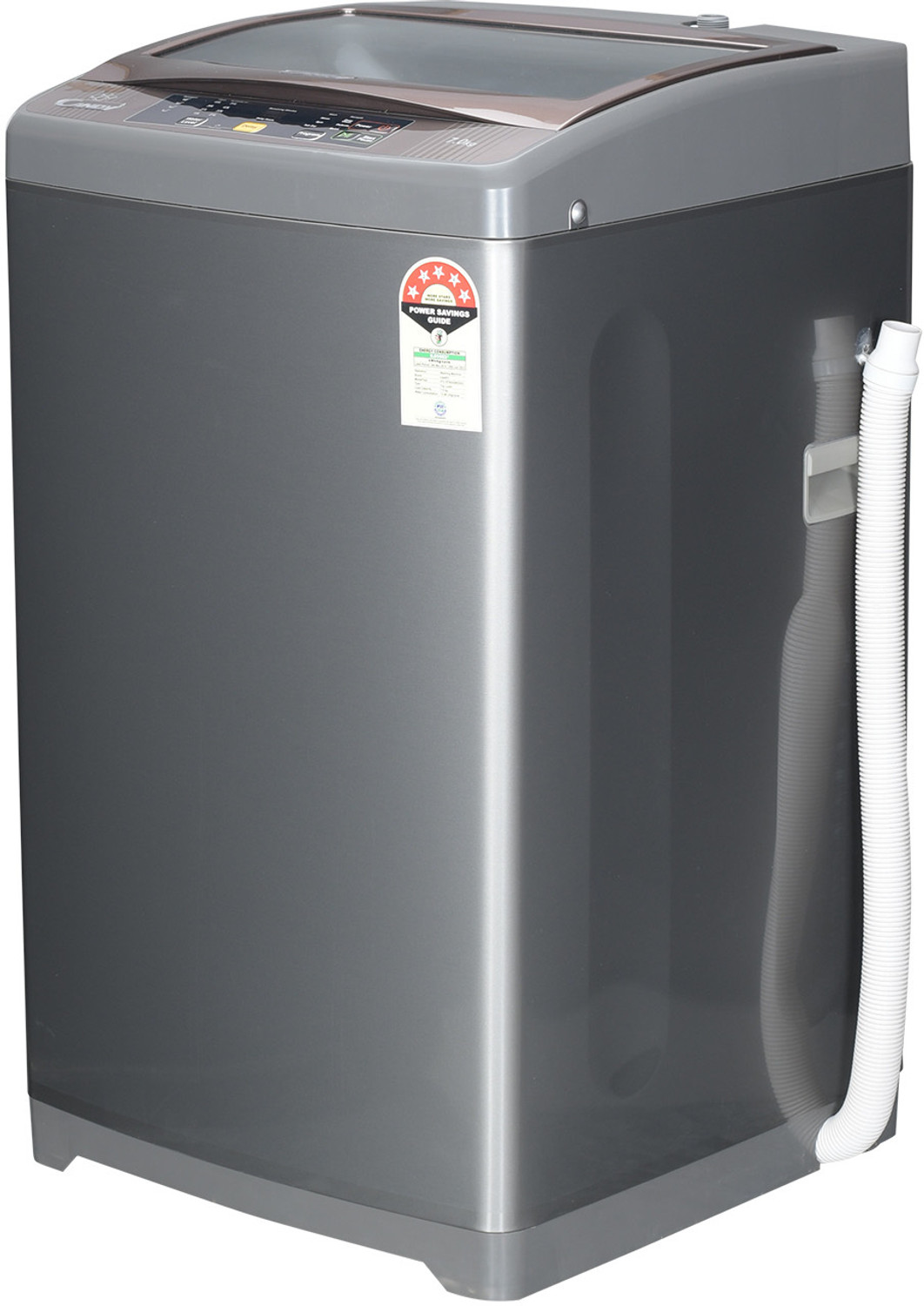 Image of CANDY 7 kg Fully Automatic Top Load Washing Machine Grey