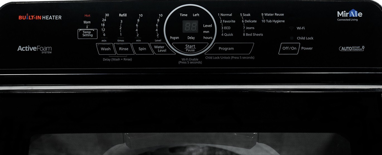 Image of Panasonic 7 kg Wi-Fi EnabledSmart Washing Machine Fully Automatic Top Load with In-built Heater Silver