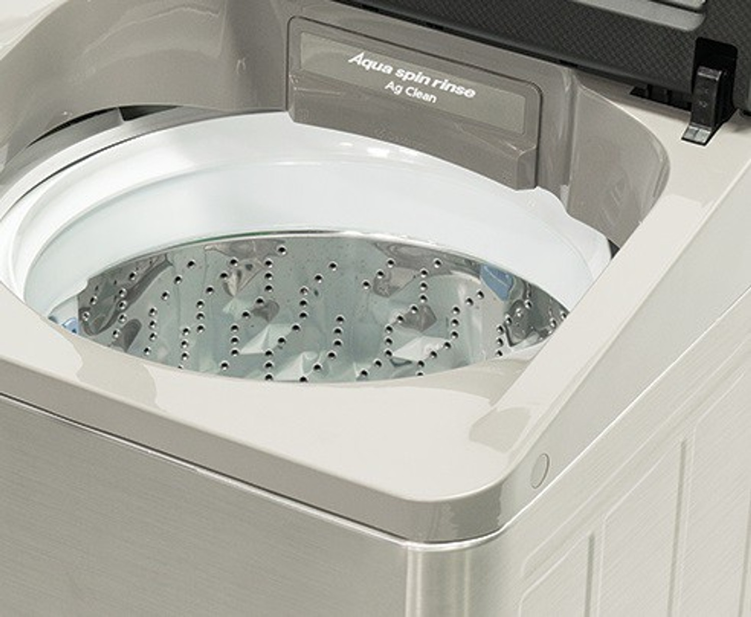 Image of Panasonic 8 kg Wi-Fi EnabledSmart Washing Machine Fully Automatic Top Load with In-built Heater Grey