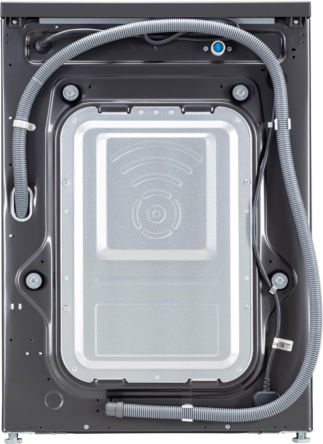 Image of LG 8 kg Wi-Fi Enabled Fully Automatic Front Load Washing Machine with In-built Heater Black, Grey (FHP1208Z5M)