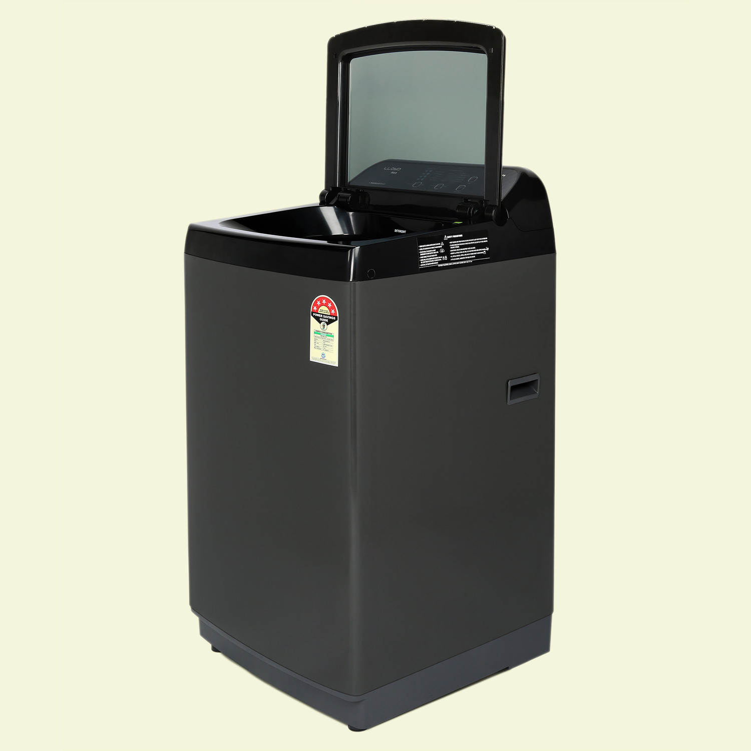 Image of Lloyd by Havells 8 kg Washing Machine Fully Automatic Top Load Black