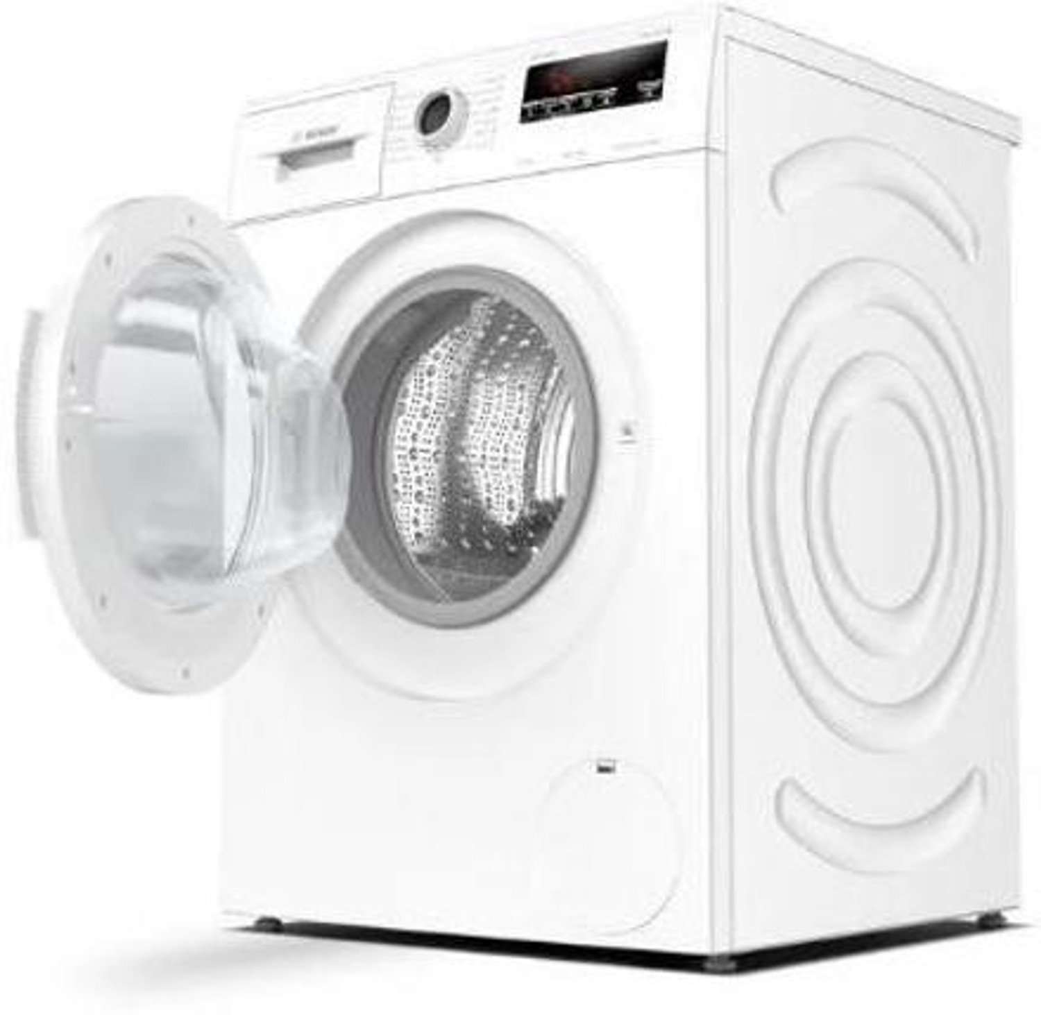 Image of BOSCH 6.5 kg Fully Automatic Front Load Washing Machine White (WAJ2016HIN)