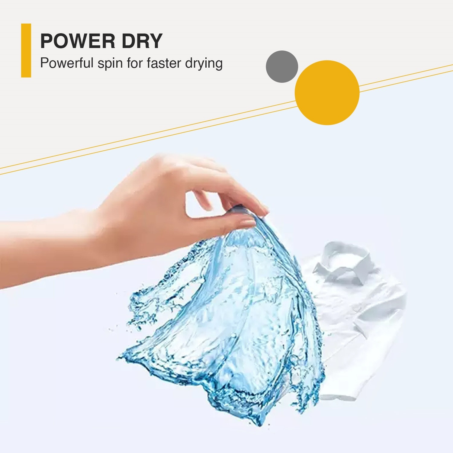 Image of Whirlpool 7.5 kg Magic Clean 5 Star Fully Automatic Top Load Washing Machine Grey