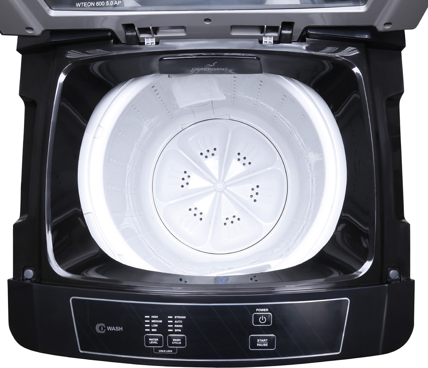 Image of Godrej 6 kg 5 Star with i-Wash technology Washing Machine Fully Automatic Top Load Black, Grey
