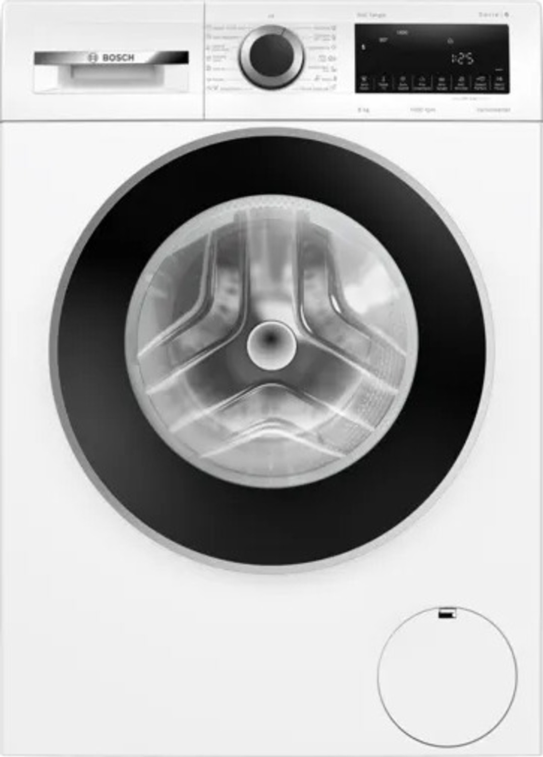BOSCH 8 kg Fully Automatic Front Load Washing Machine with In-built He
