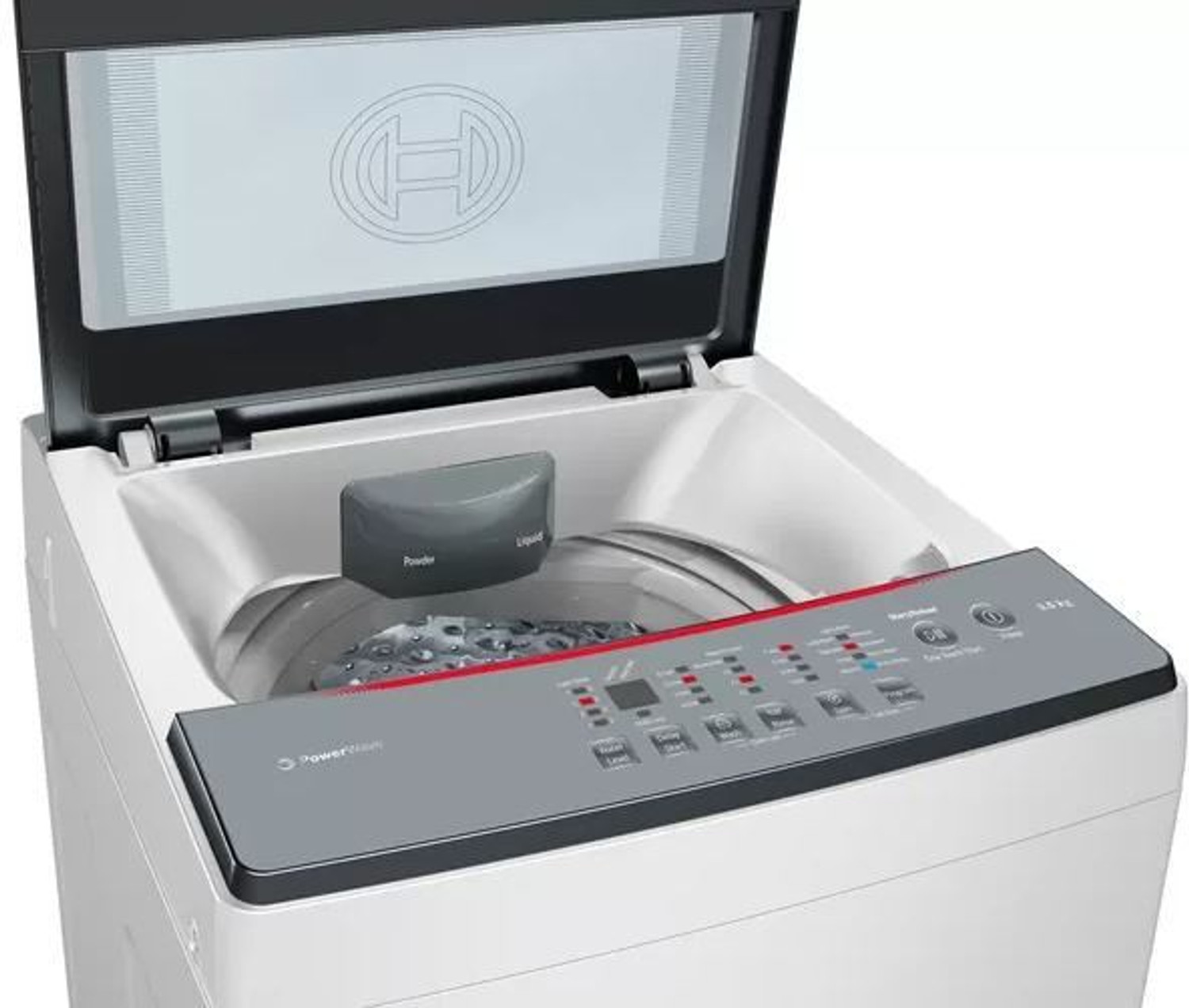 Image of BOSCH 6.5 kg Fully Automatic Top Load Washing Machine White