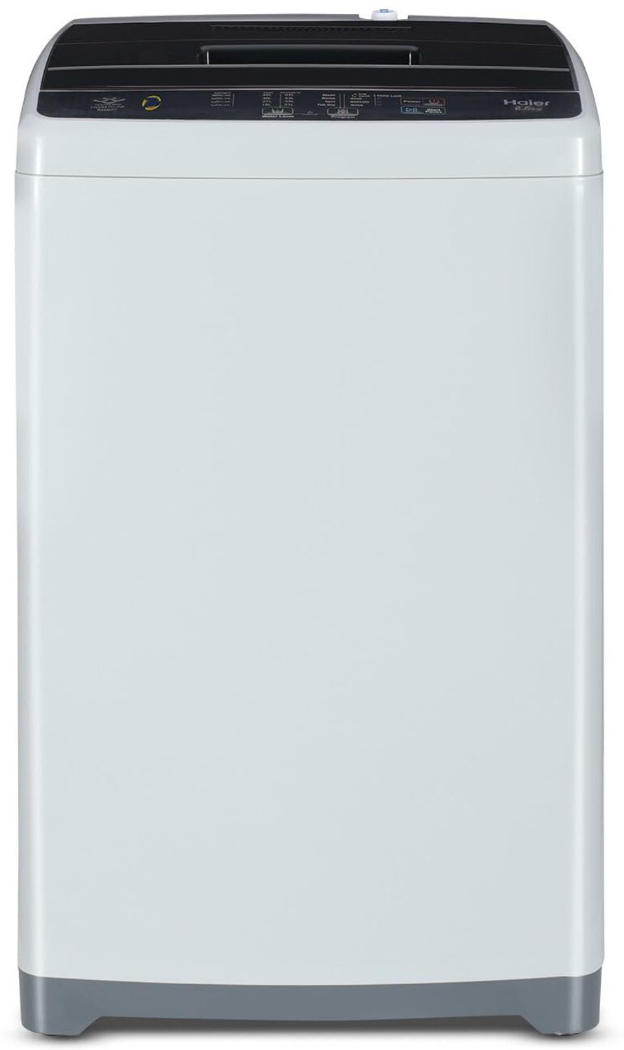 Image of Haier 6.5 kg 5 Star Oceanus Wave Drum Washing Machine Fully Automatic Top Load Grey