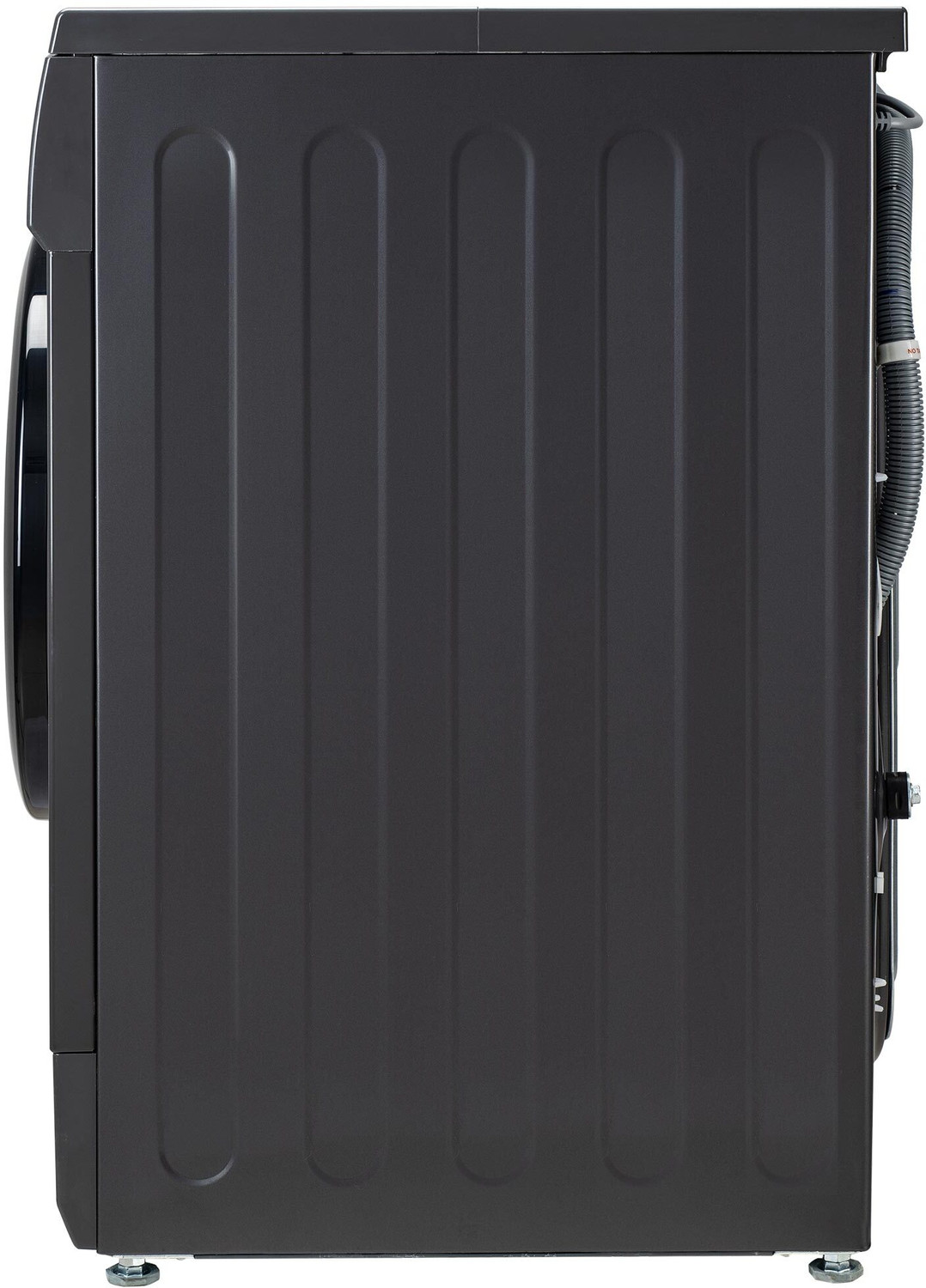 Image of LG 8 kg 5 Star with Steam, Inverter Direct Drive, 6 Motion Direct Drive, Touch Panel and 1400 RPM Fully Automatic Front Load Washing Machine with In-built Heater Black, Grey (FHM1408BDM)