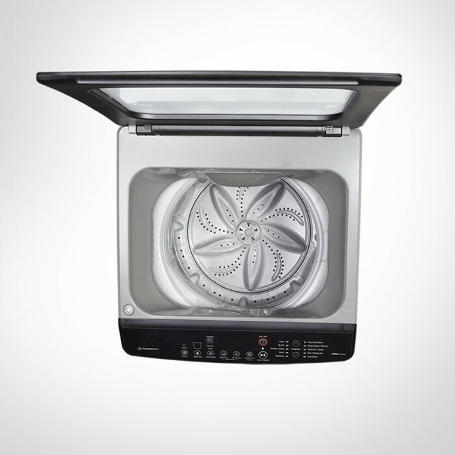 Image of Voltas Beko by A Tata Product 8 kg Eco Wash and Fountain Wash Fully Automatic Top Load Washing Machine Black, Grey