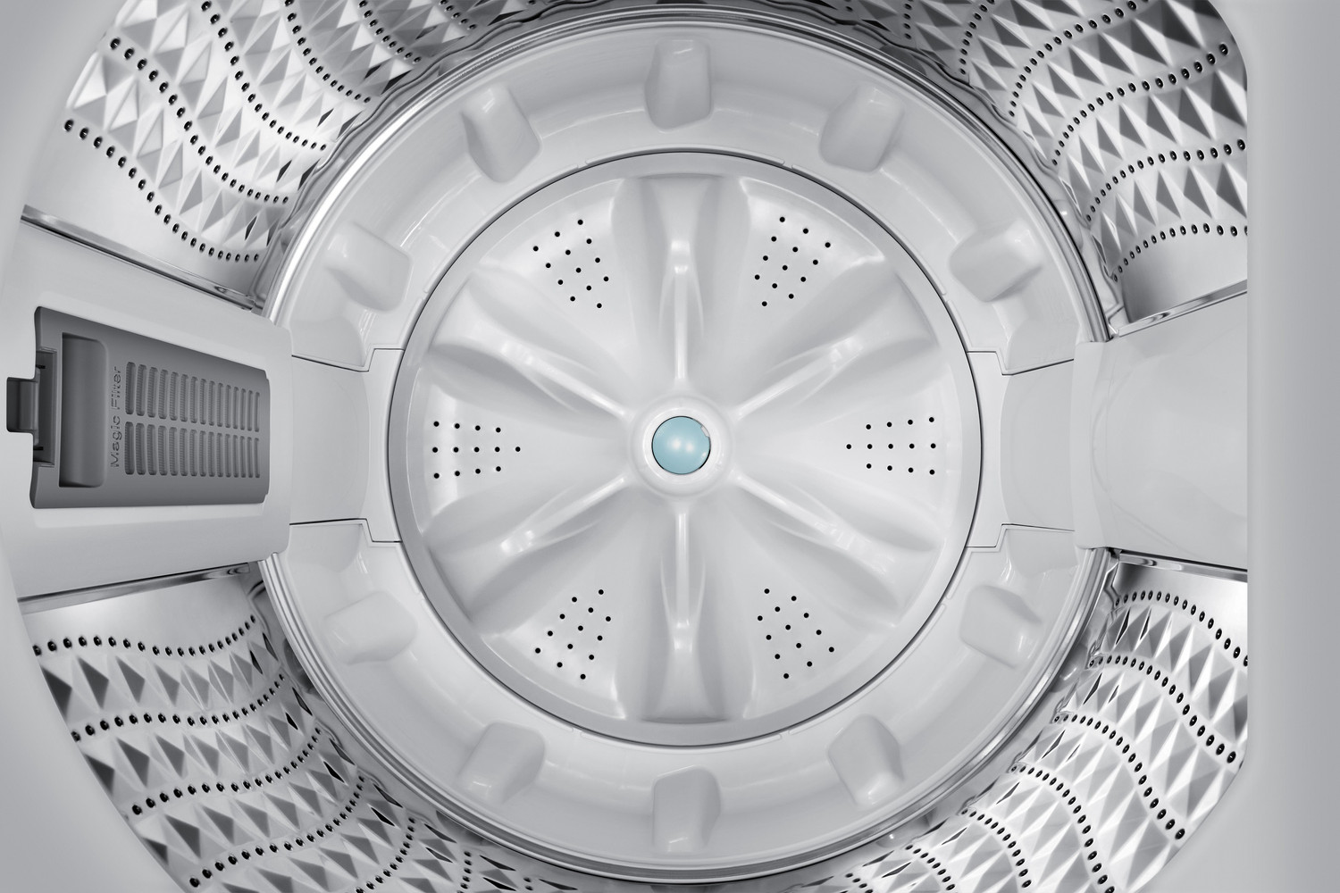 Image of Samsung 9 kg with Wi-Fi Enabled Fully Automatic Top Load Washing Machine with In-built Heater Grey