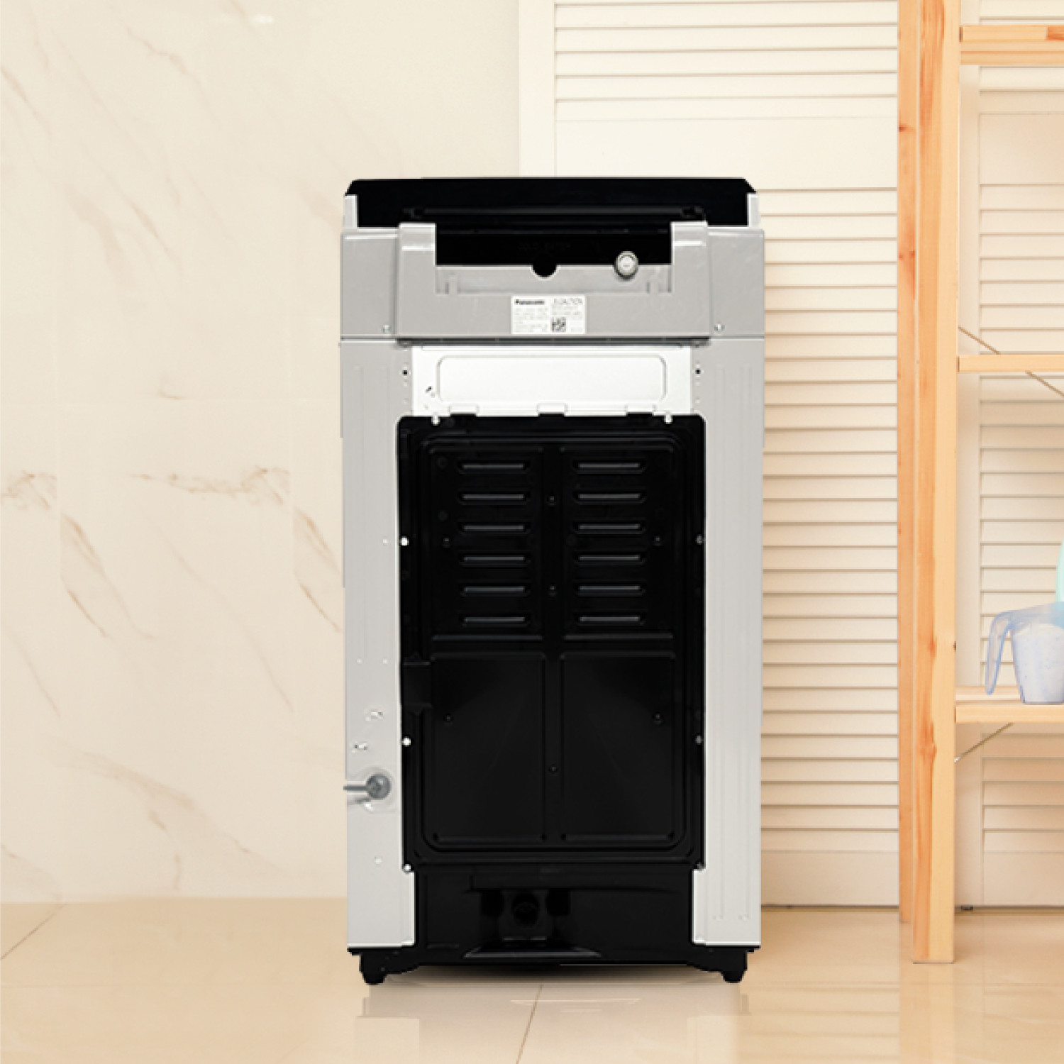 Image of Panasonic 7.5 kg Wi-Fi Enabled Smart Washing Machine Fully Automatic Top Load Grey