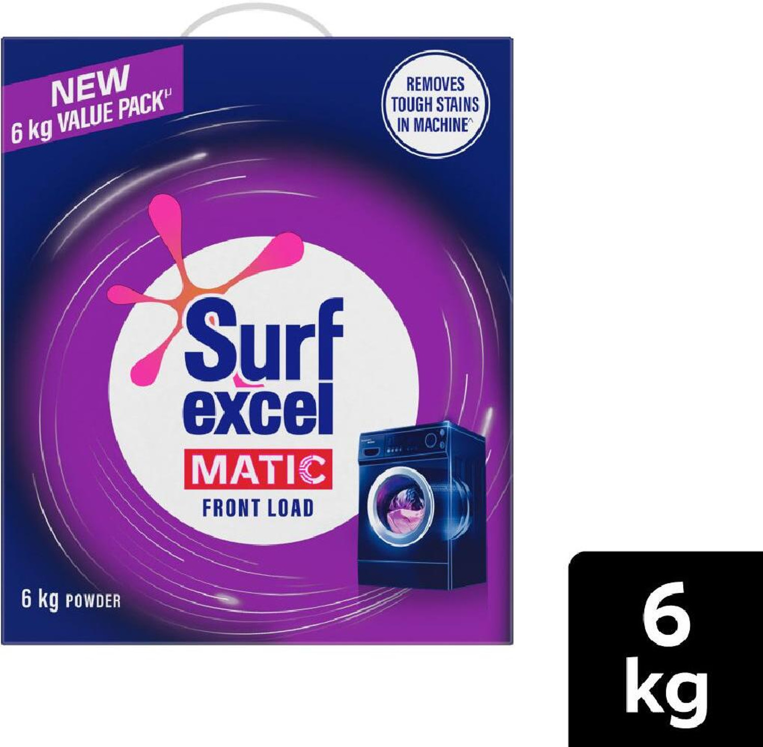Surf Excel Matic Front Load Detergent Powder (6 kg)